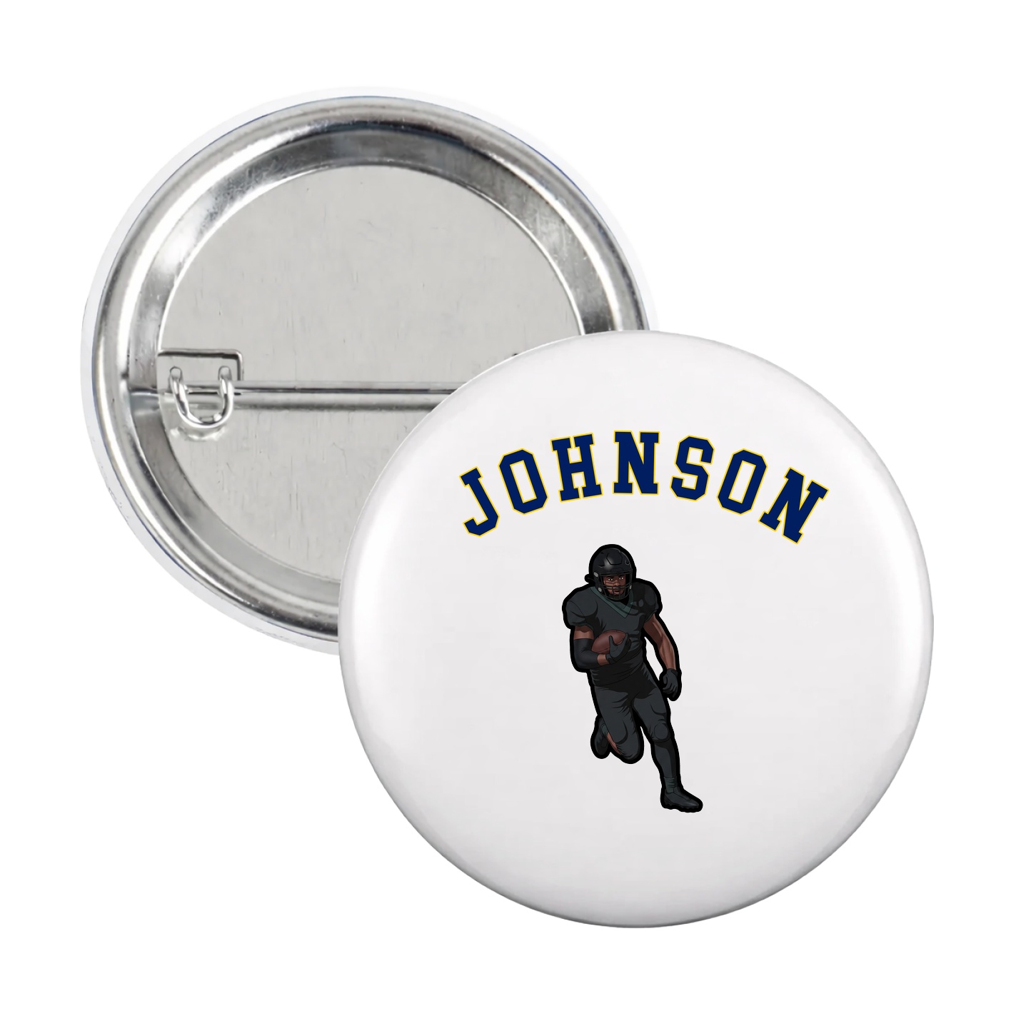Game Day Button — Shirsey Arch in White