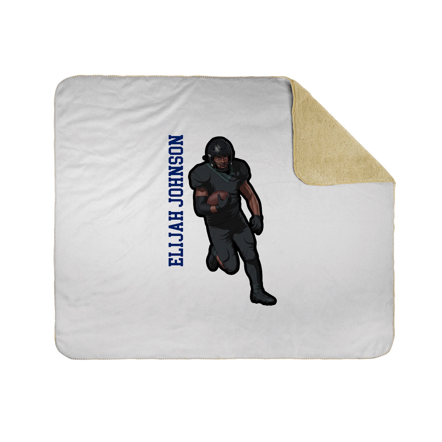 50x60 Sherpa Lined Throw Blanket