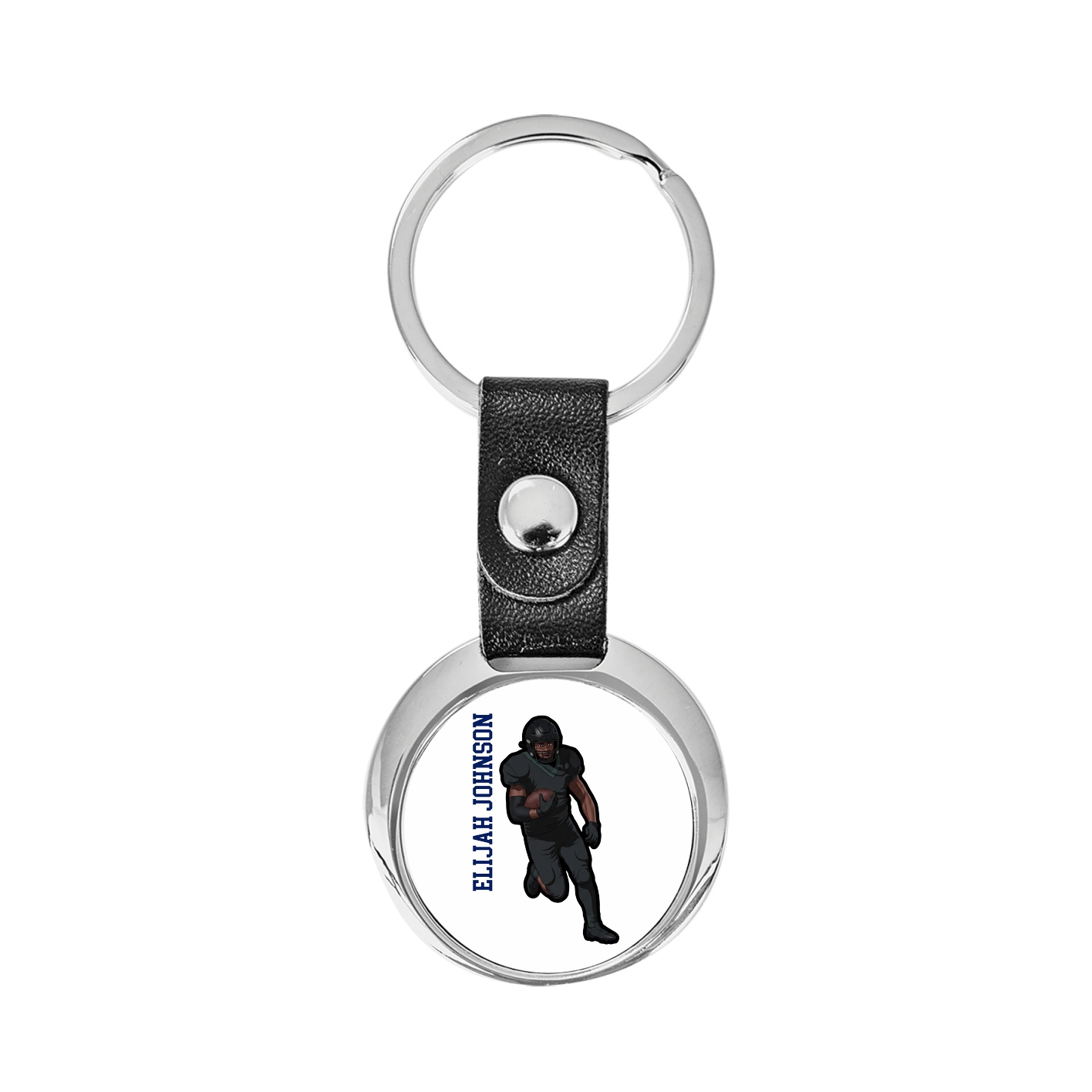 Key Chain — Name Vertical in Classic