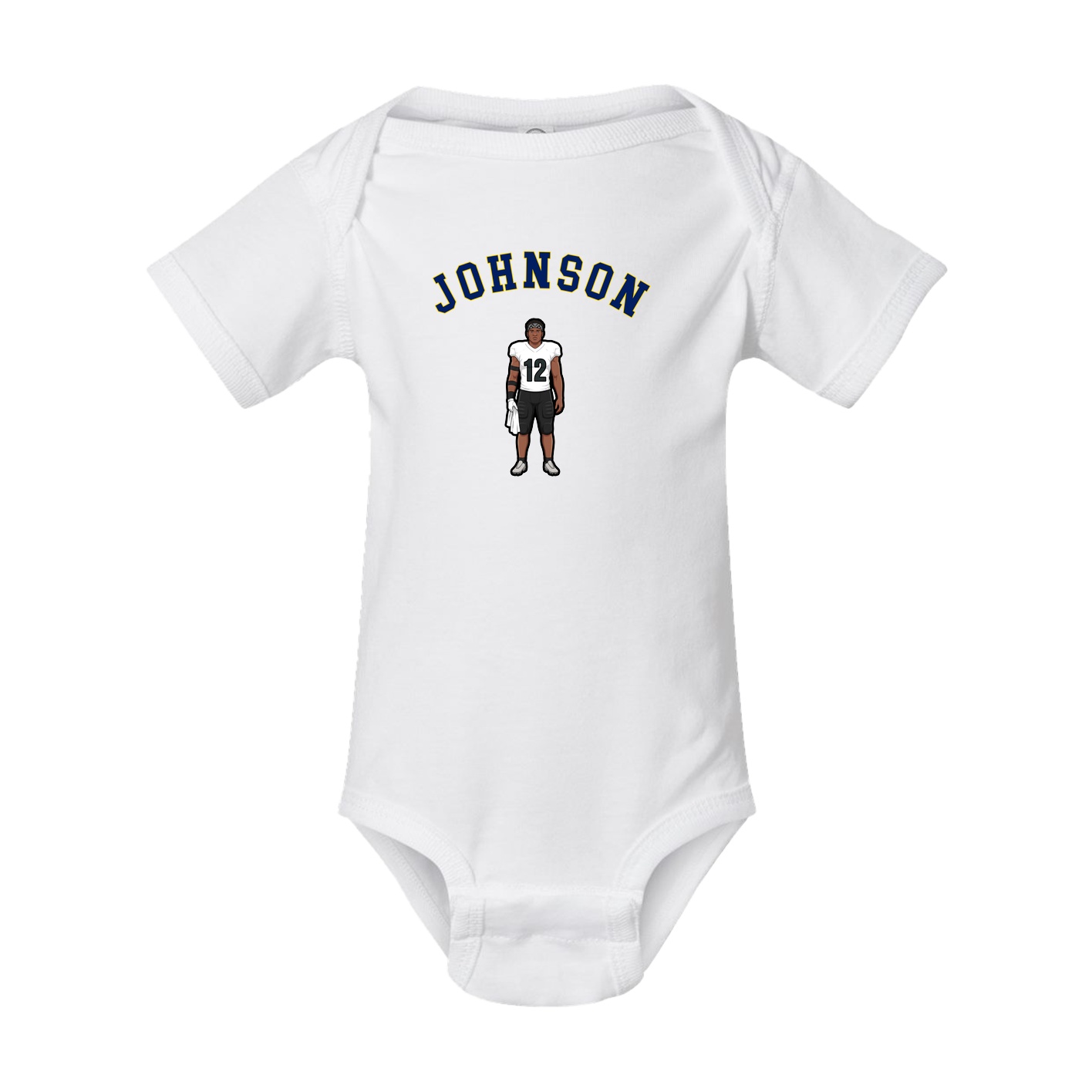 Baby Onesie — Shirsey Arch in White