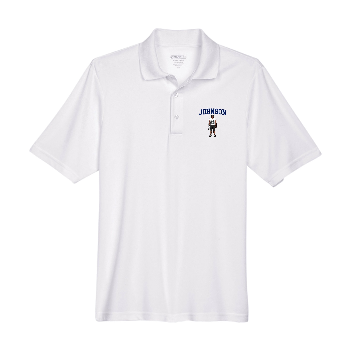 Performance Polo — Shirsey in White