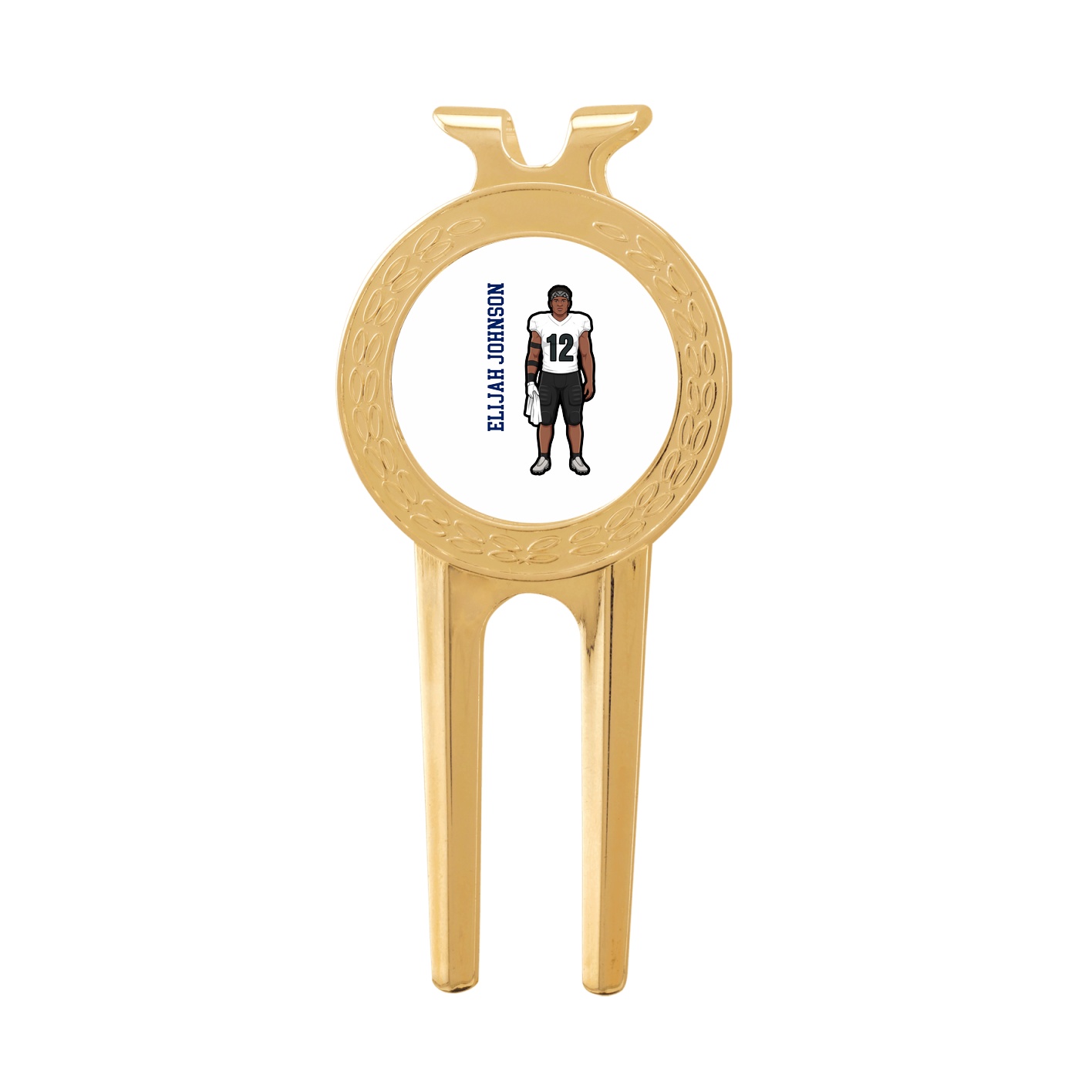 Divot Tool with Ball Marker — Name Vertical in Classic