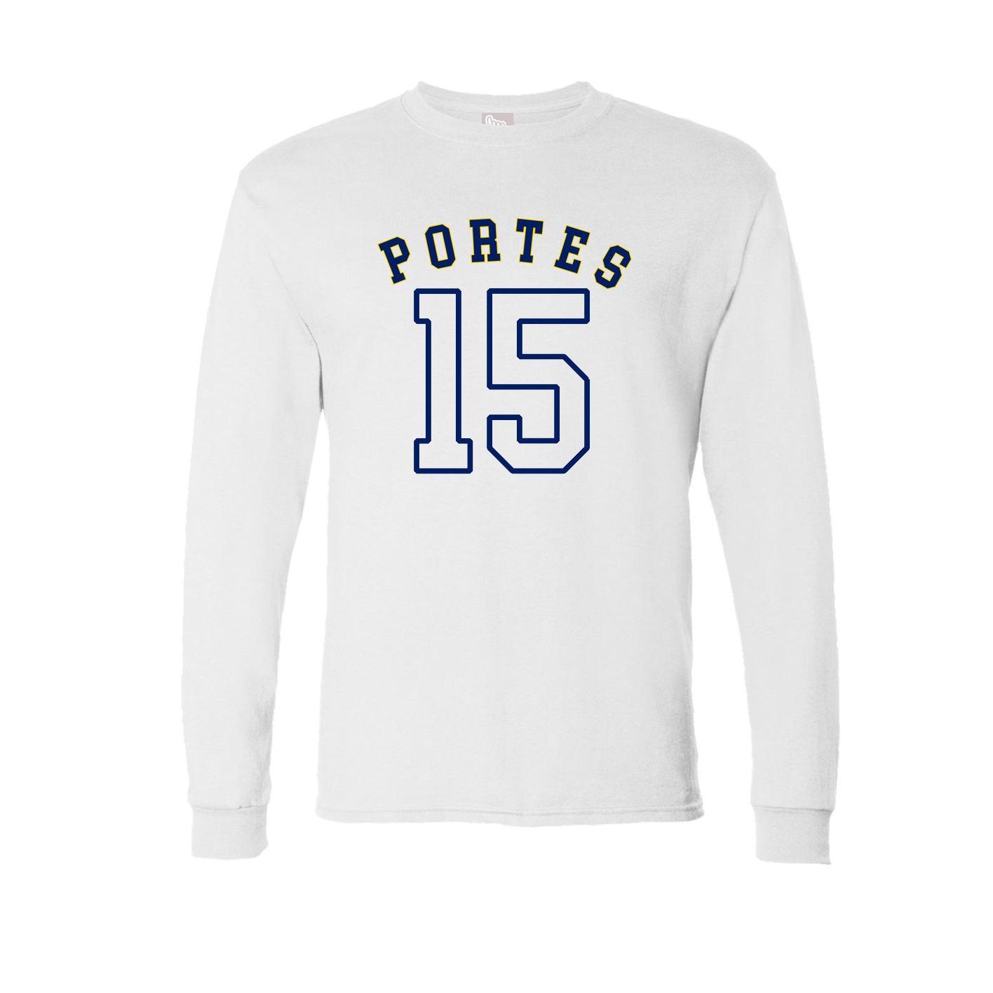 Long Sleeve Tee — Shirsey Arch in White