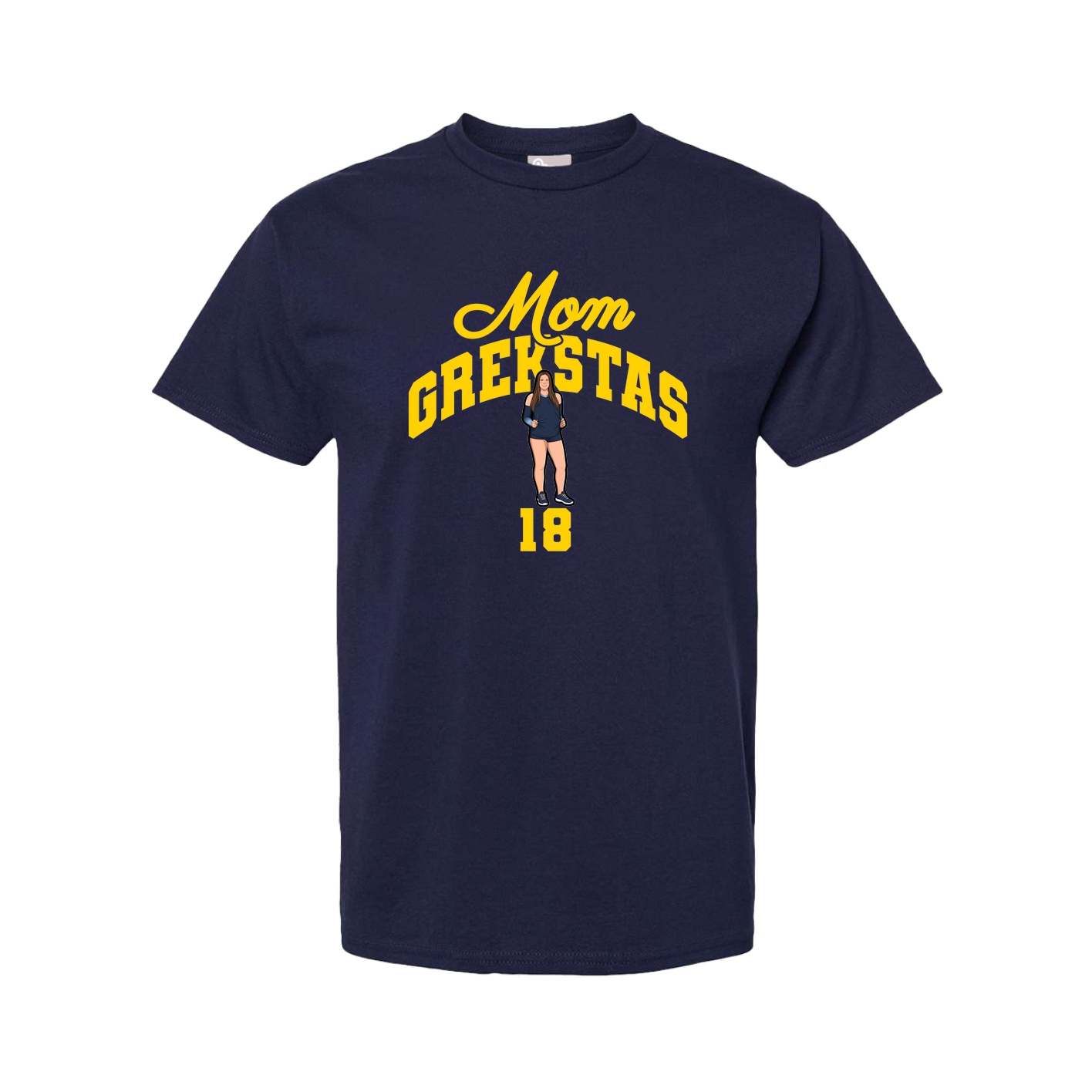 Youth Tee — Mothers Day Arch in Navy