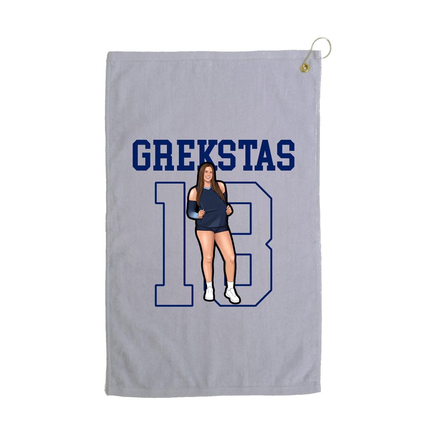 Golf Towel — Shirsey in Grey