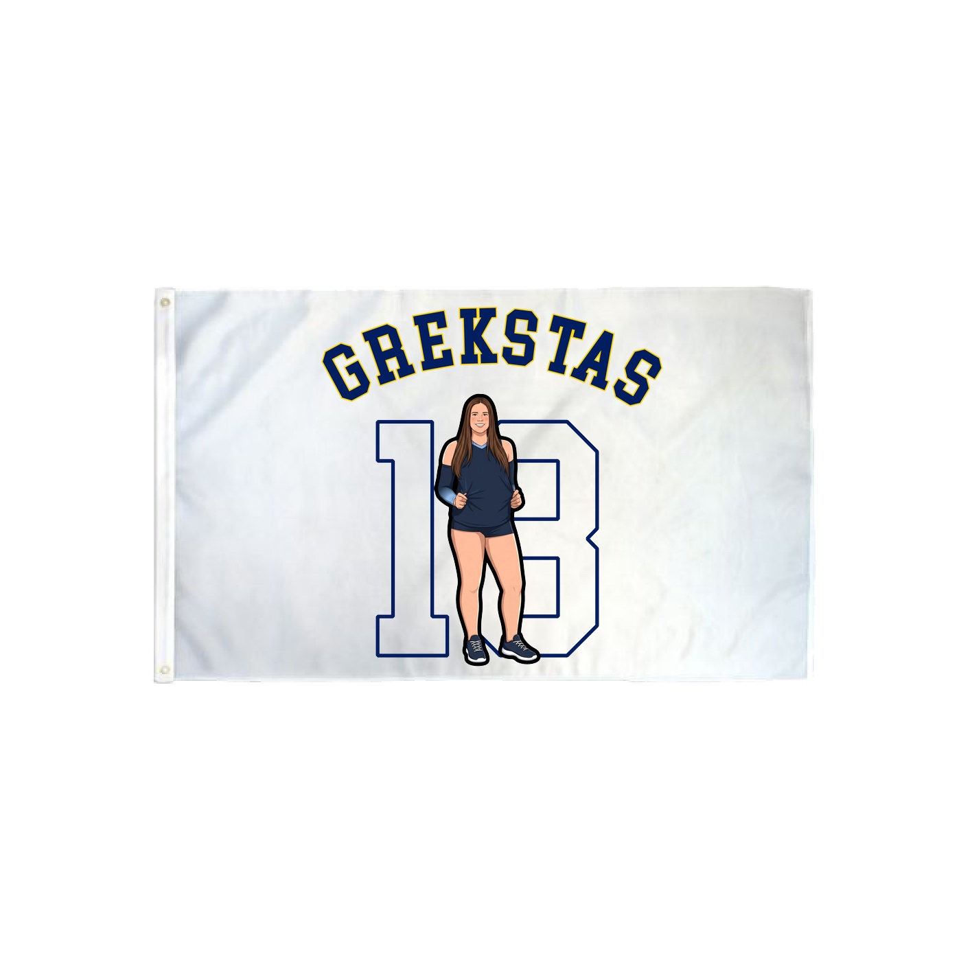 3x5 Flag — Shirsey Arch in Classic
