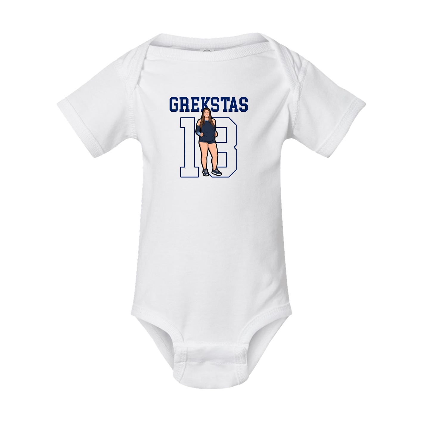 Baby Onesie — Shirsey in White