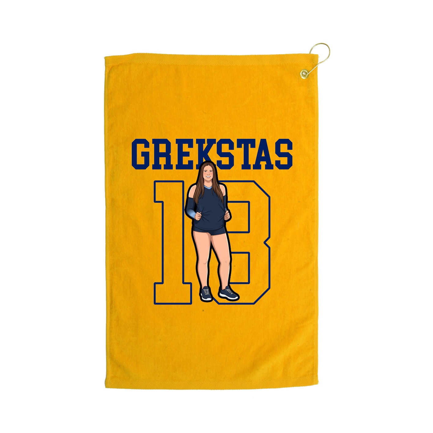 Golf Towel — Shirsey in Gold