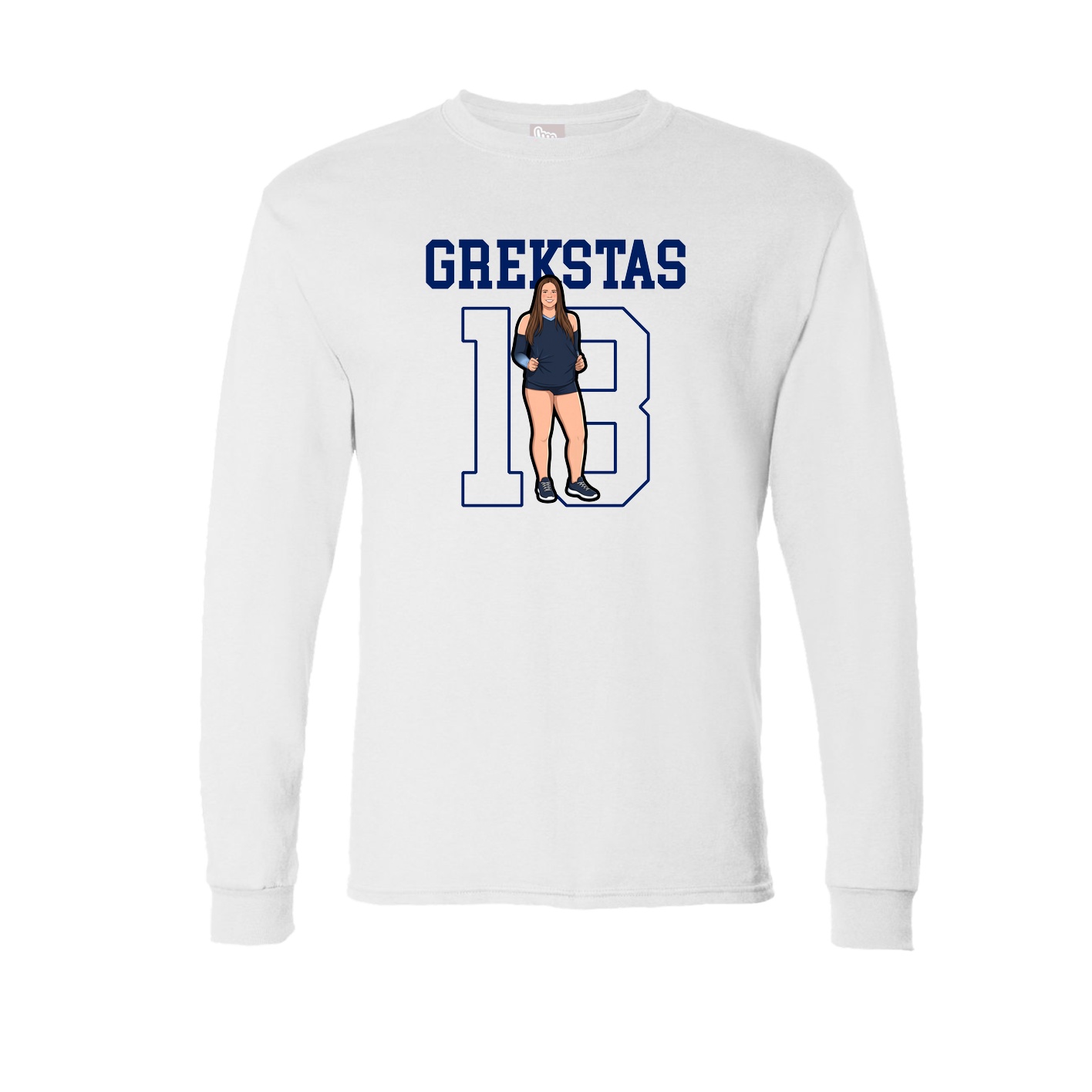 Long Sleeve Tee — Shirsey in White