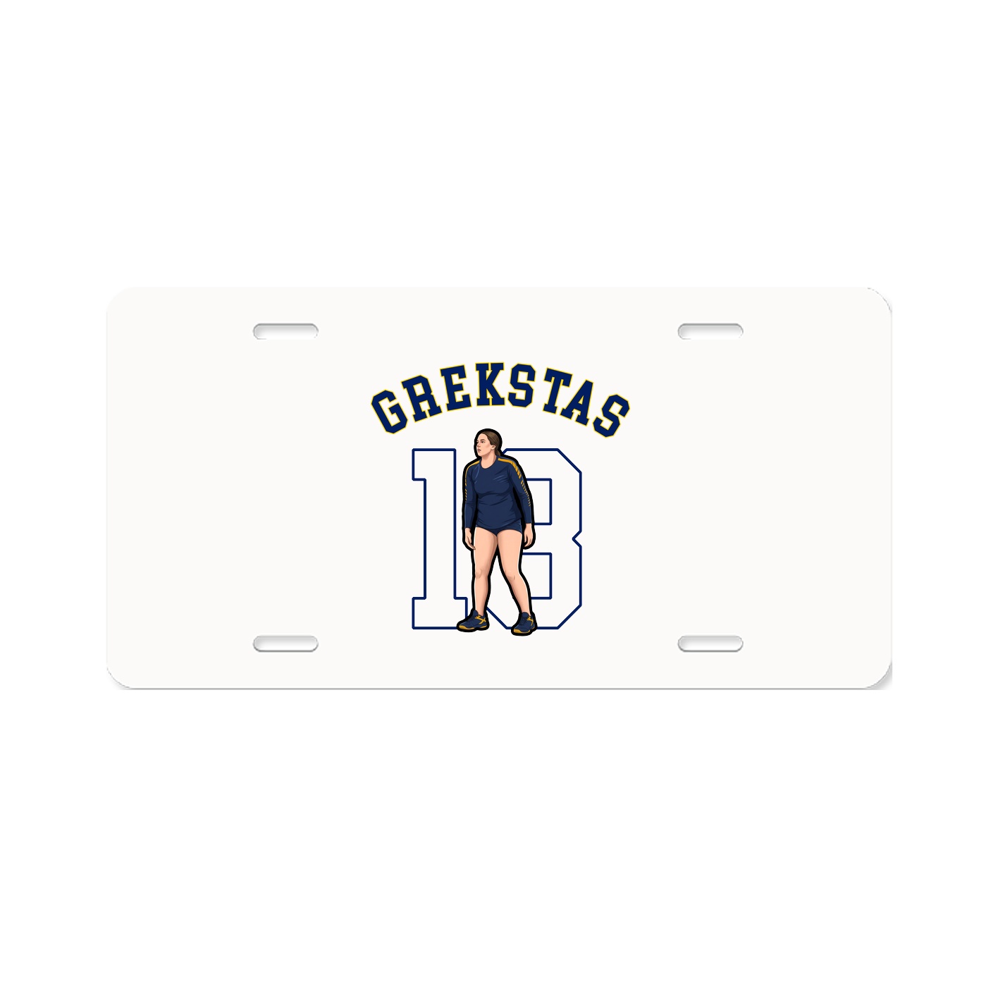 License Plate — Shirsey Arch in Classic