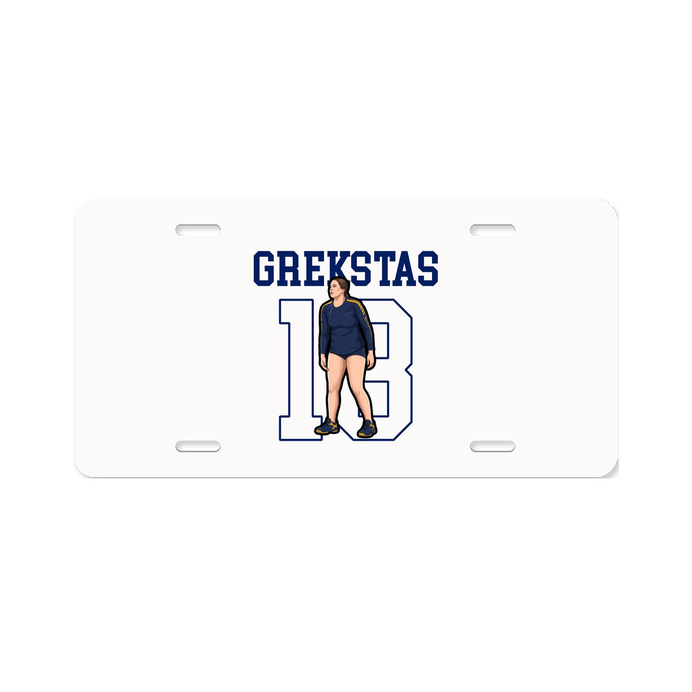 License Plate — Shirsey in Classic