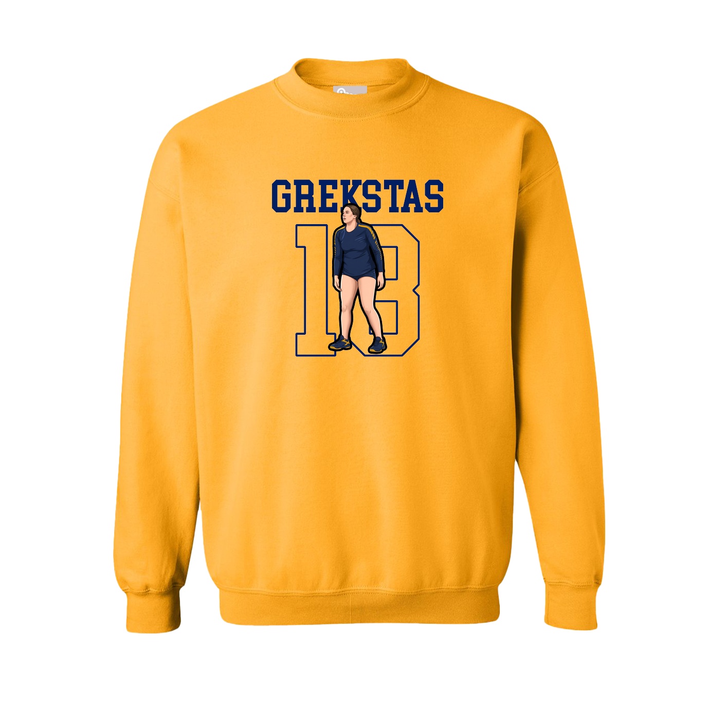 Fleece Crew — Shirsey in Gold
