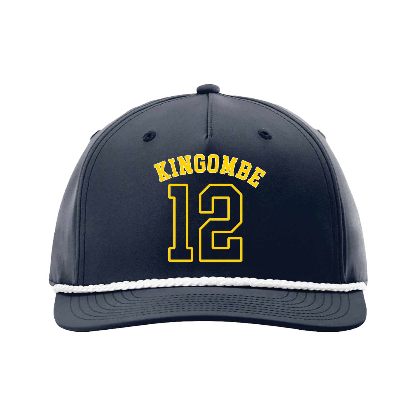 Five-Panel Classic Rope Cap — Shirsey Arch in Navy