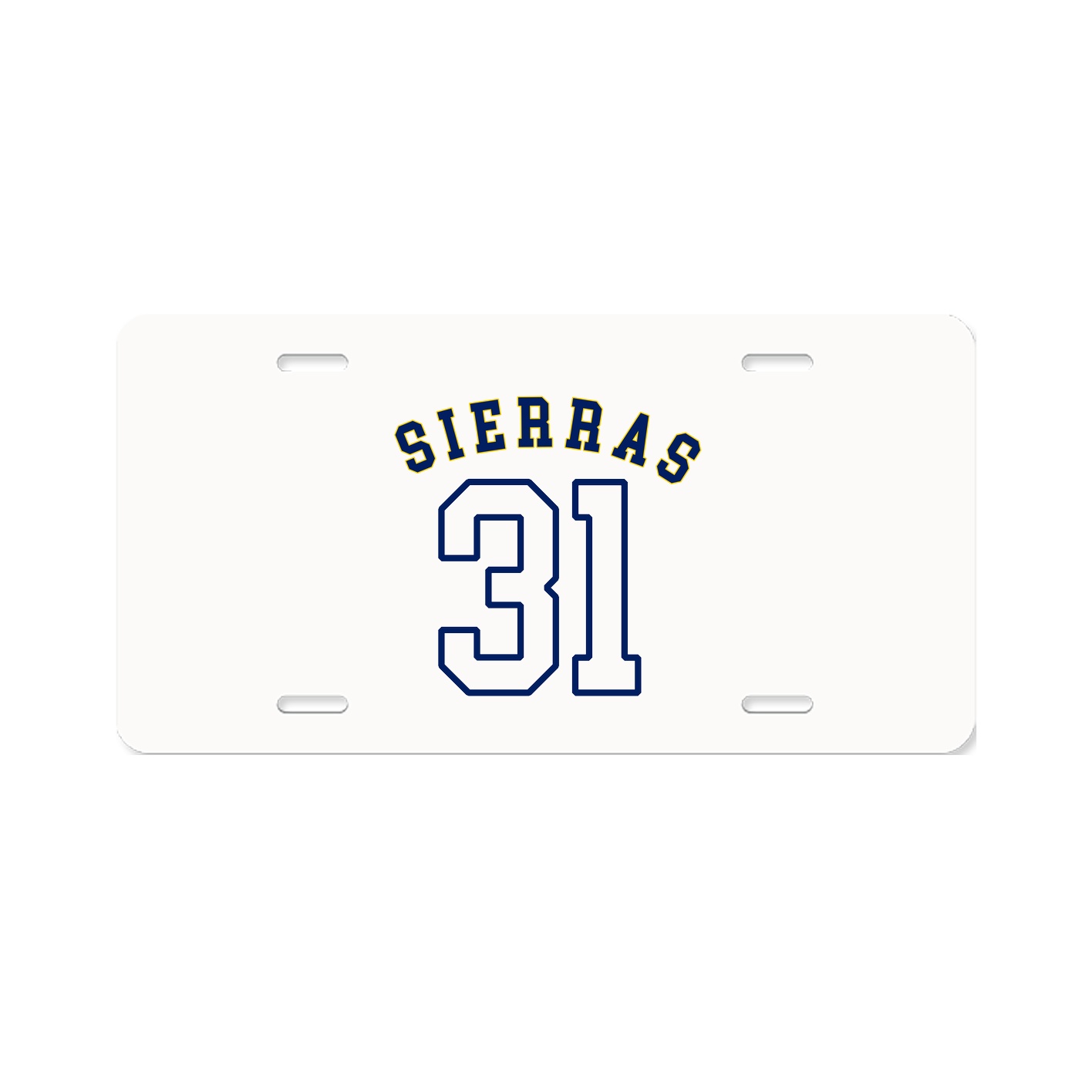 License Plate — Shirsey Arch in Classic