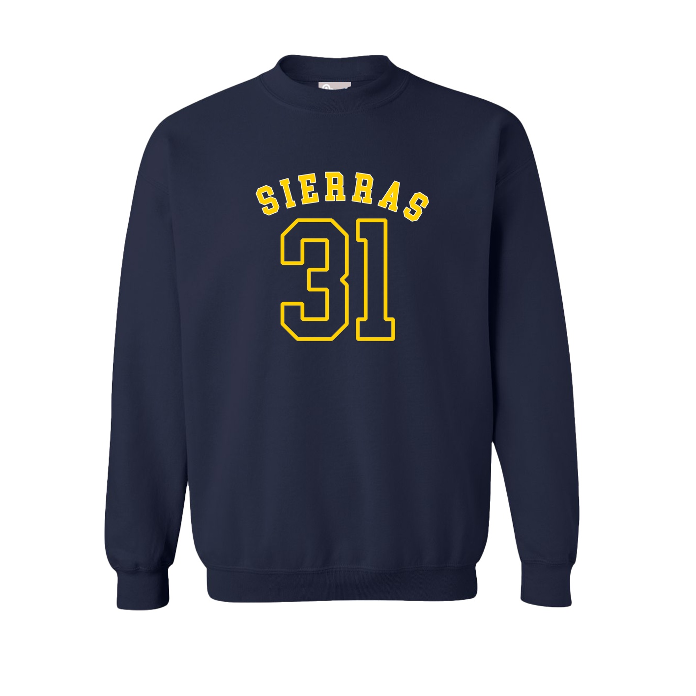 Fleece Crew — Shirsey Arch in Navy