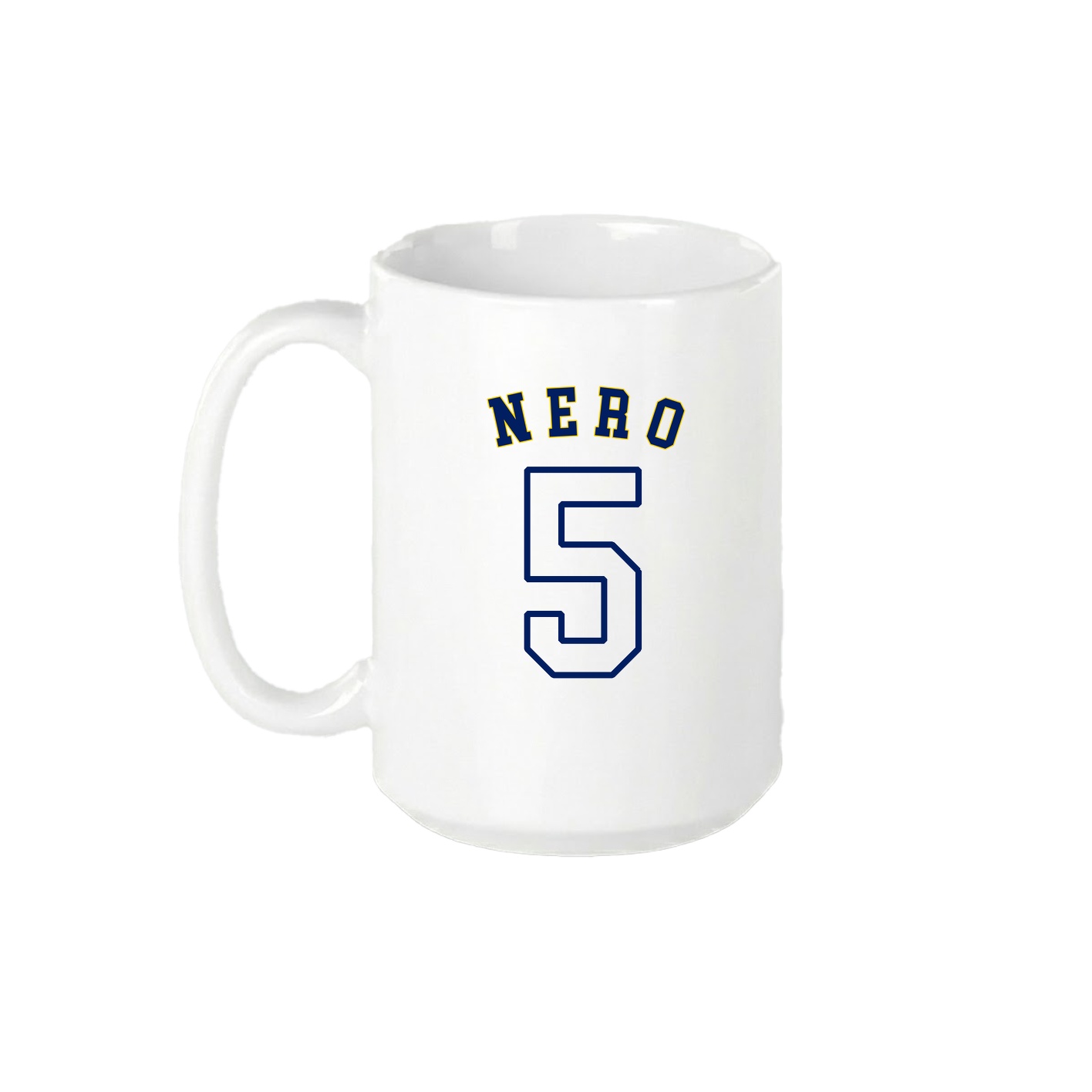 15oz Coffee Mug — Shirsey Arch in White