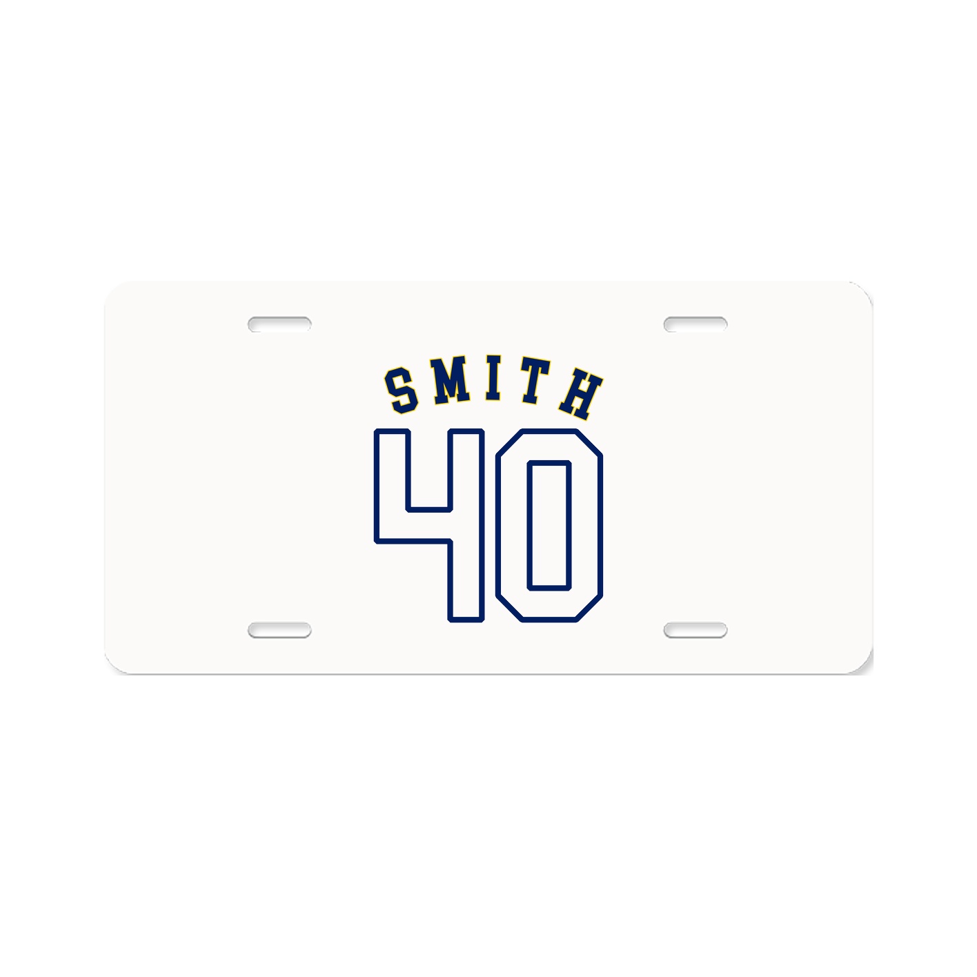 License Plate — Shirsey Arch in Classic