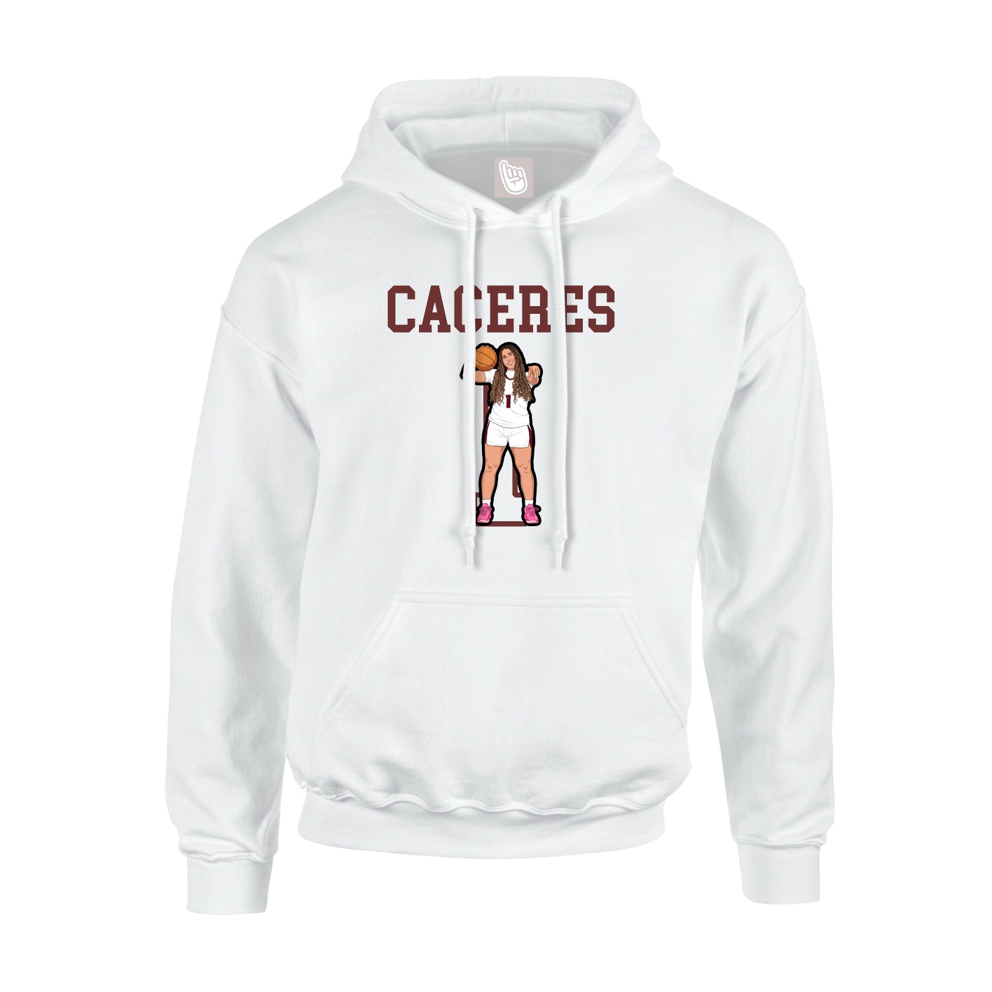 Youth Hoodie — Shirsey in White