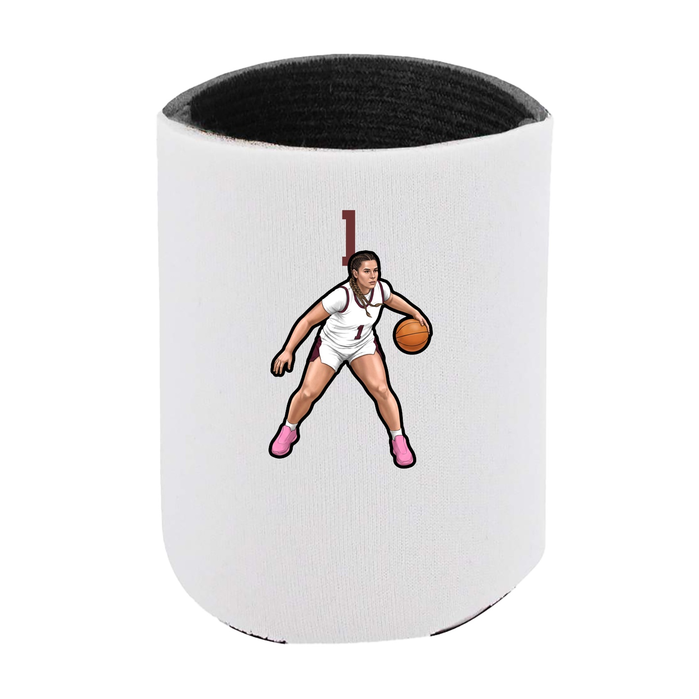 Can Holder — Number Top in White