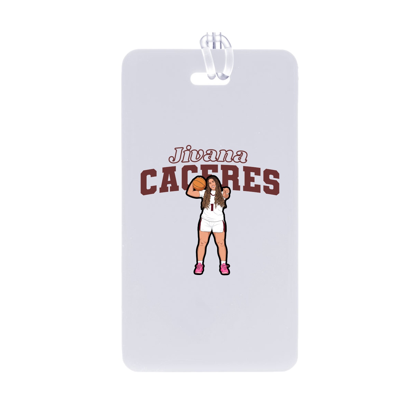 Bag Tag — Name Arch in Classic