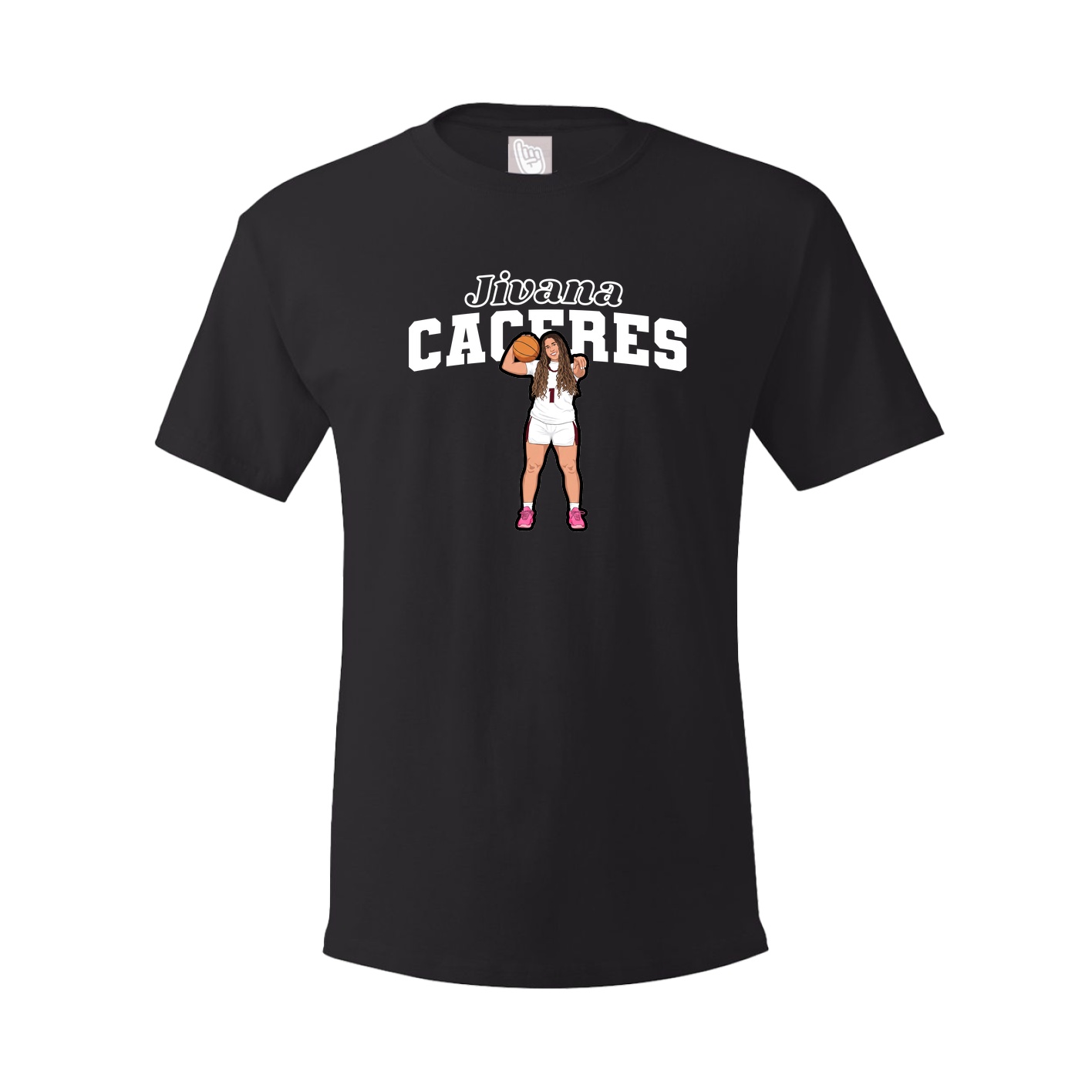 Tee — Name Arch in Black