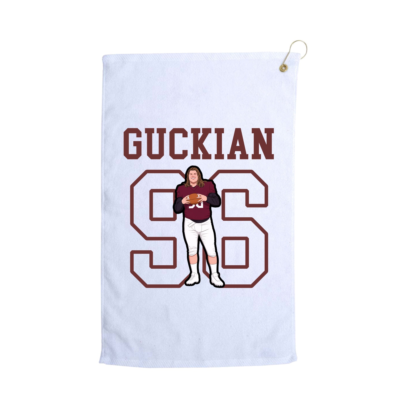 Golf Towel — Shirsey in White