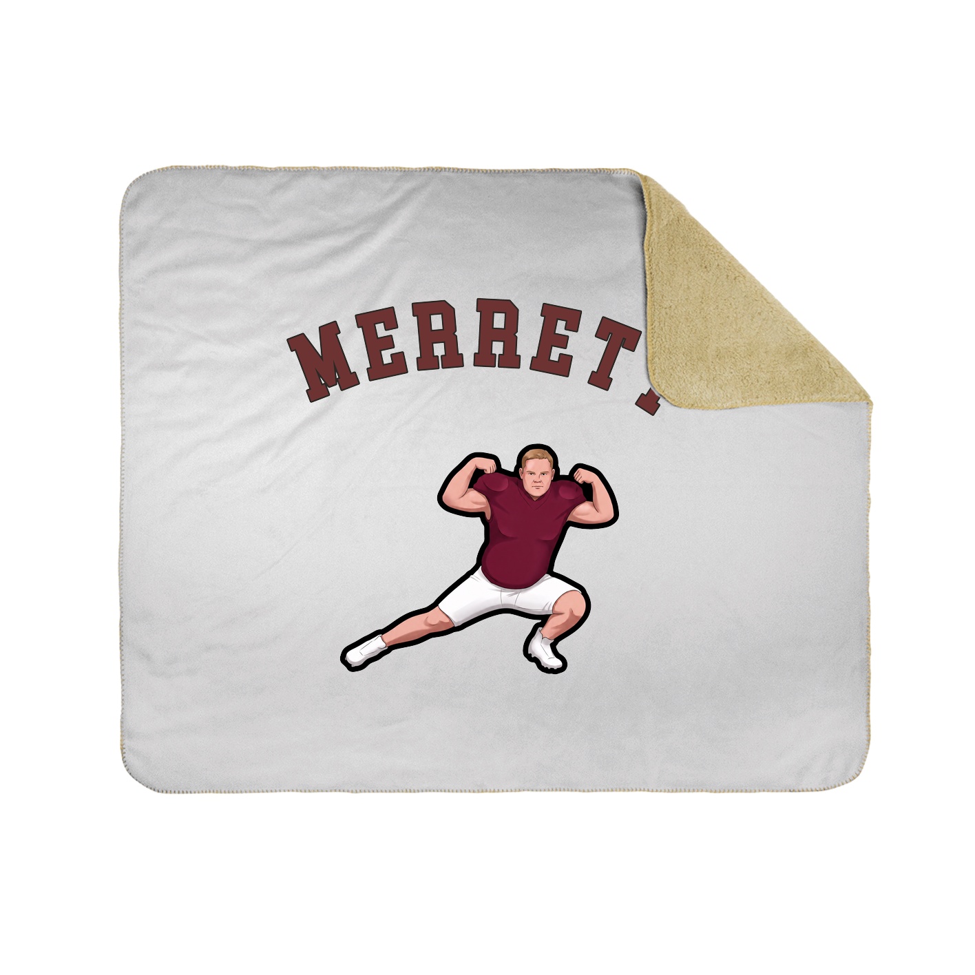 Throw Blanket — Shirsey Arch in White