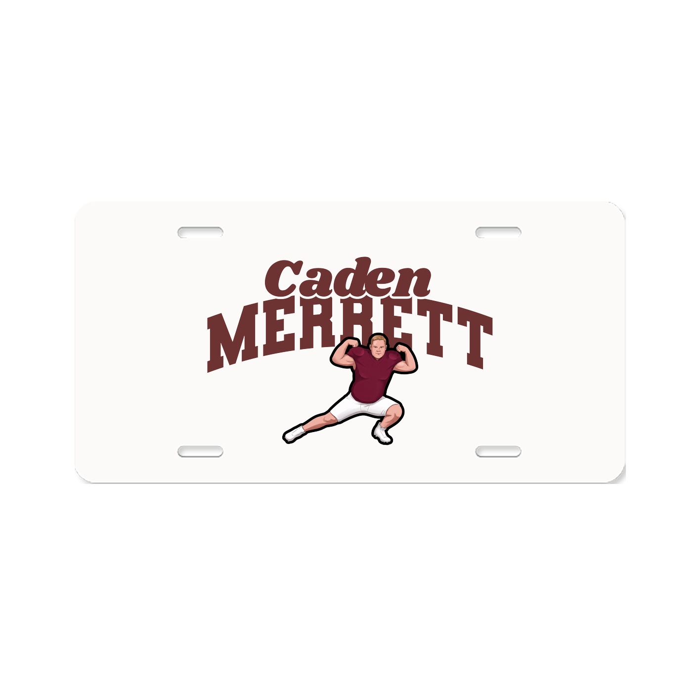 License Plate — Signature Arch in Classic