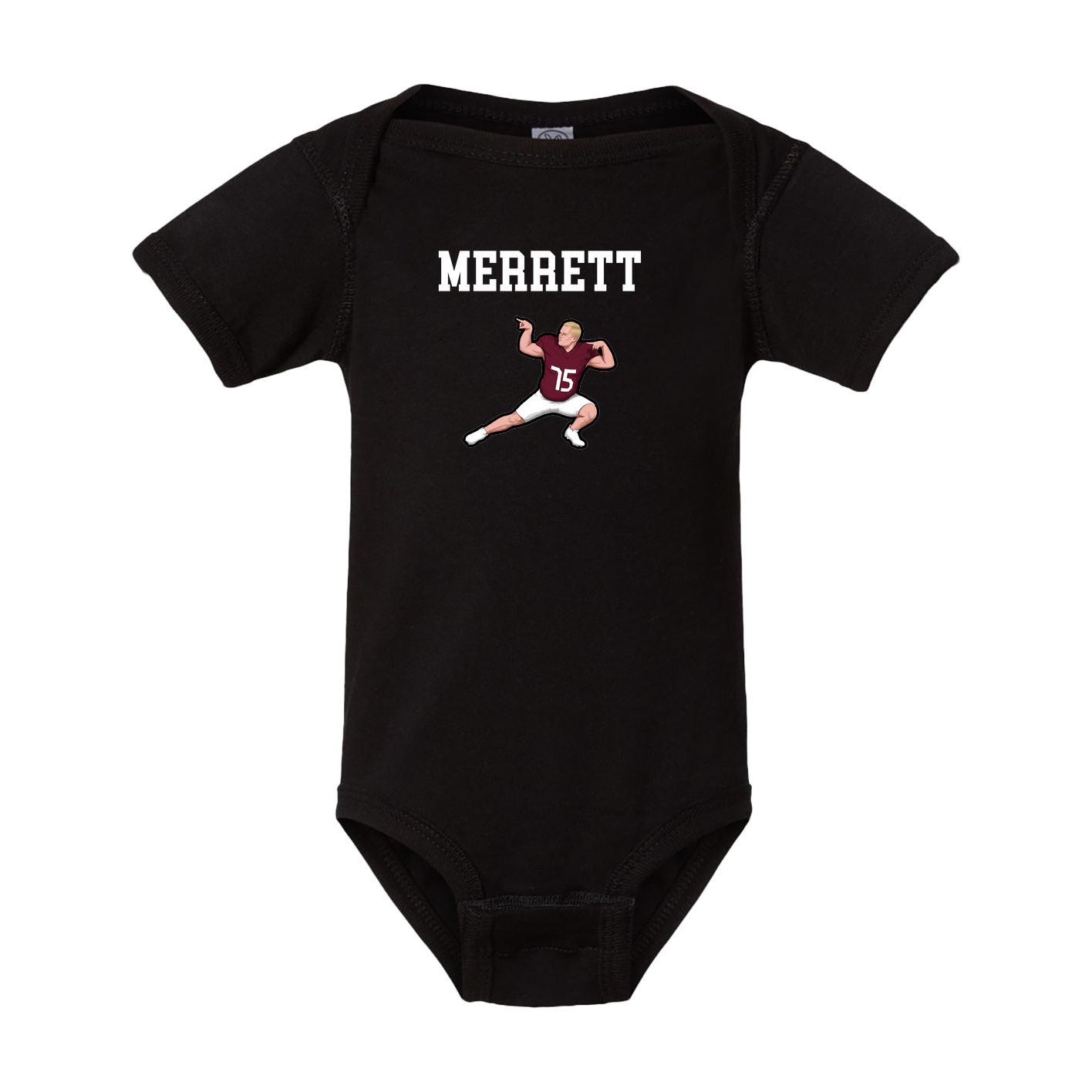 Baby Onesie — Shirsey in Black