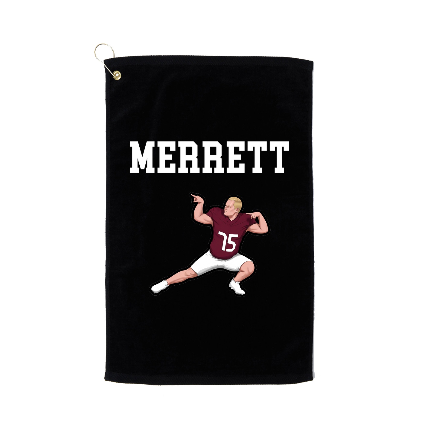 Golf Towel — Shirsey in Black