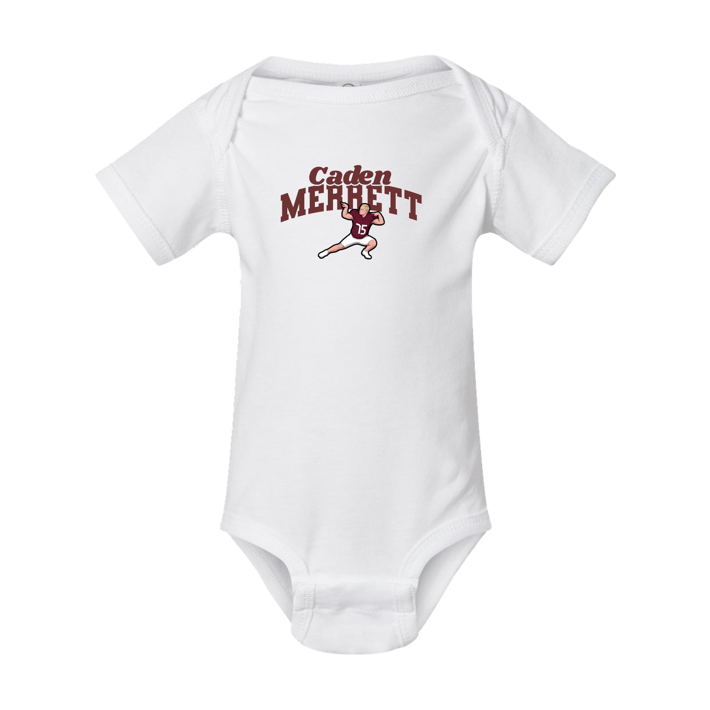 Baby Onesie — Signature Arch in White