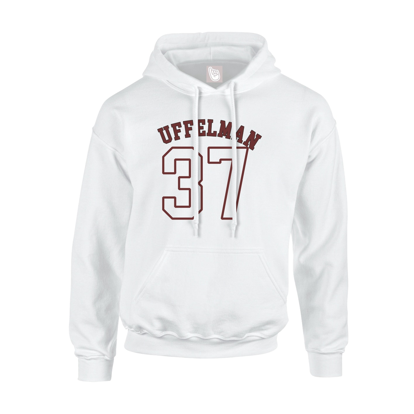 Hoodie — Shirsey Arch in White