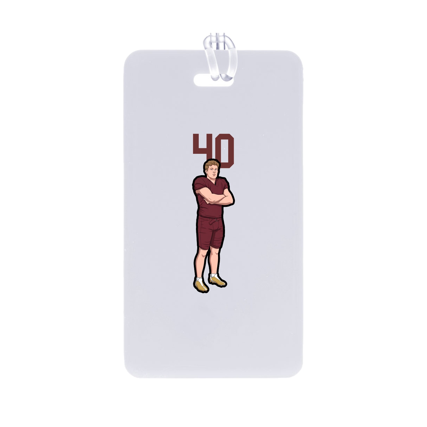 Bag Tag — Number Top in Classic