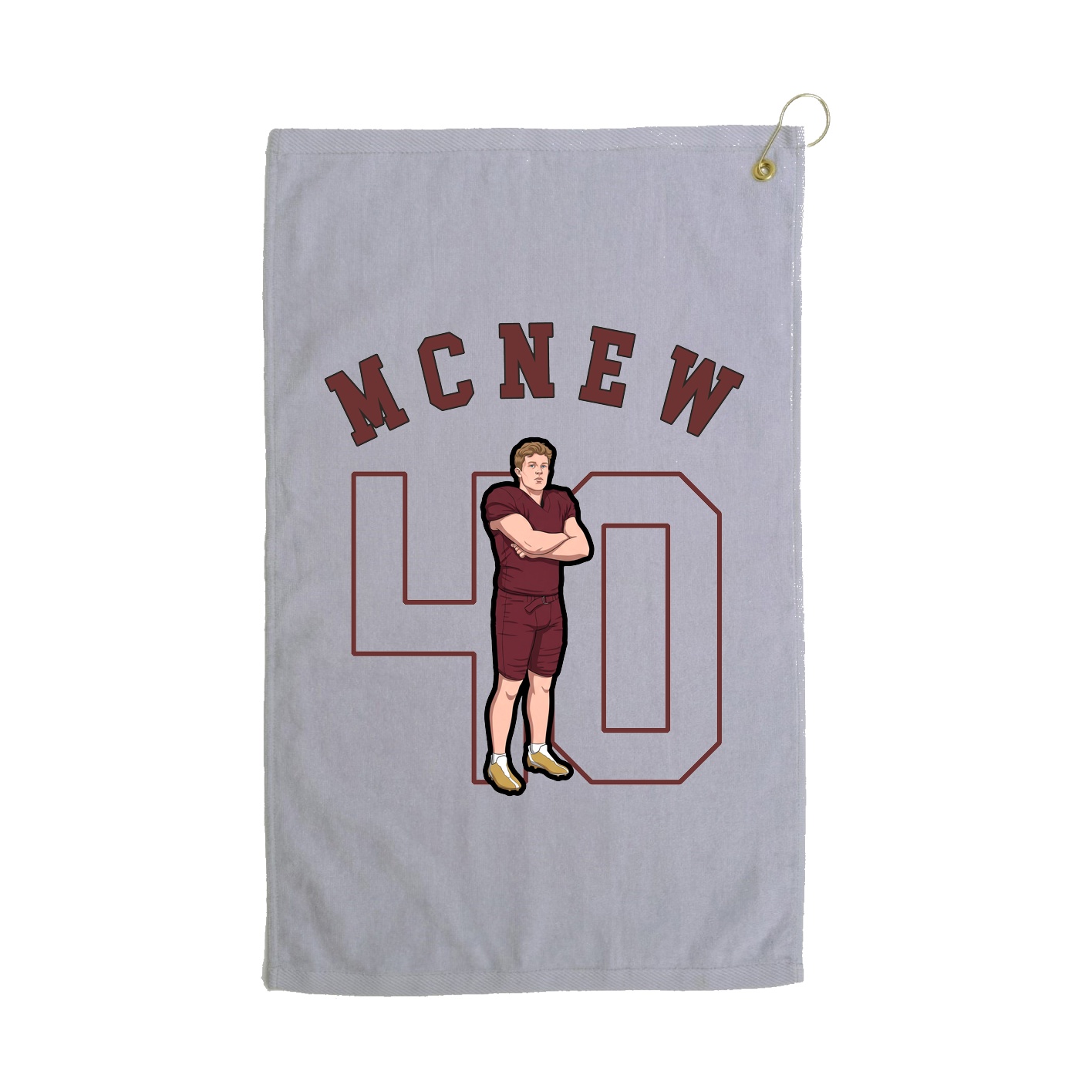 Golf Towel — Shirsey Arch in Grey