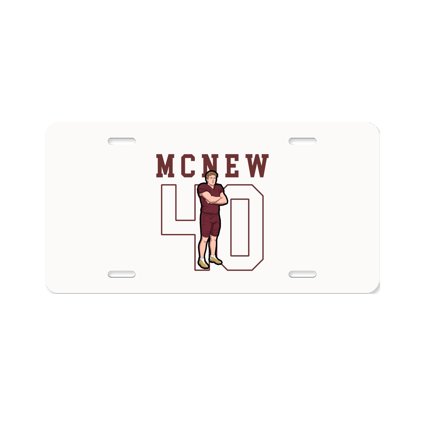 License Plate — Shirsey in Classic