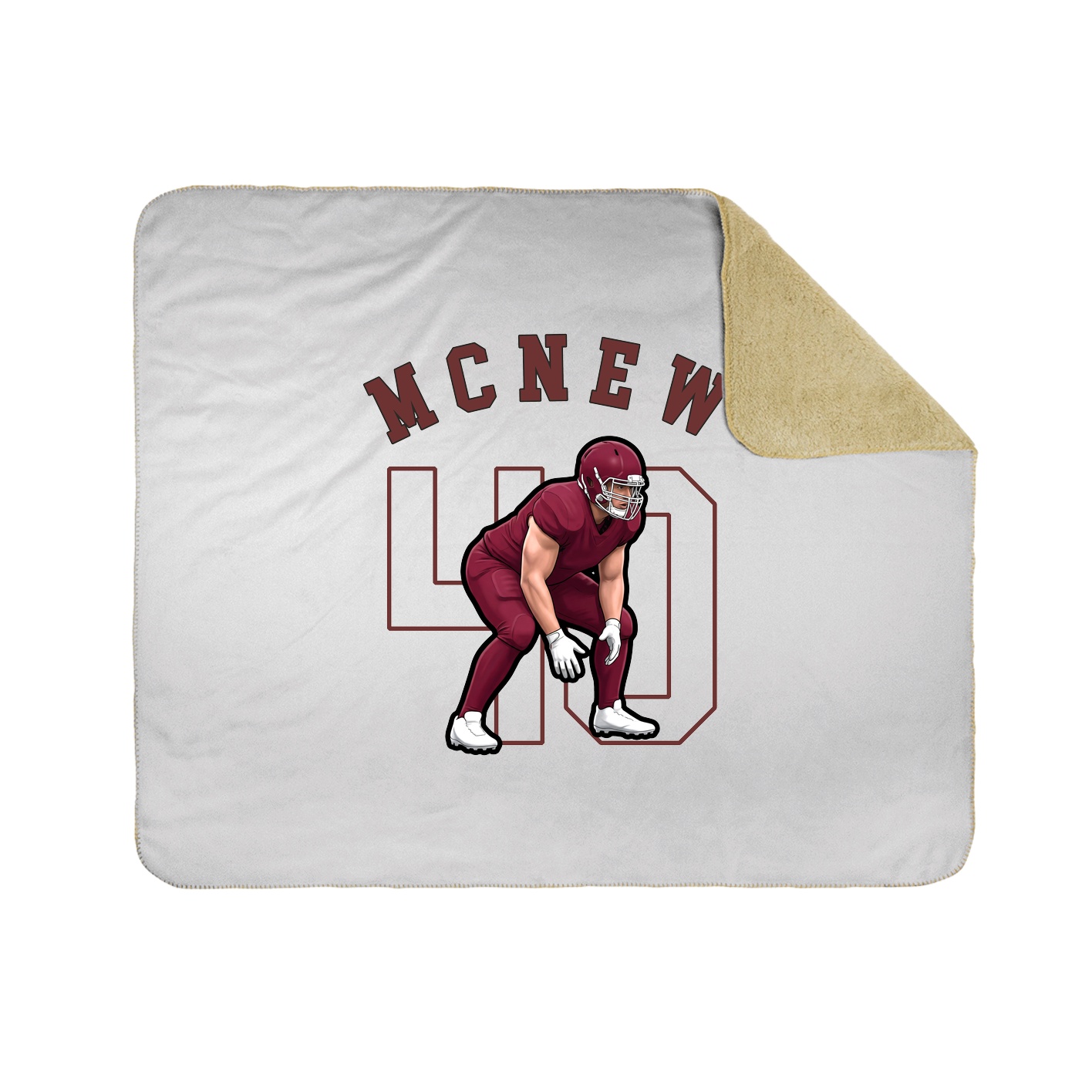 Throw Blanket — Shirsey Arch in White