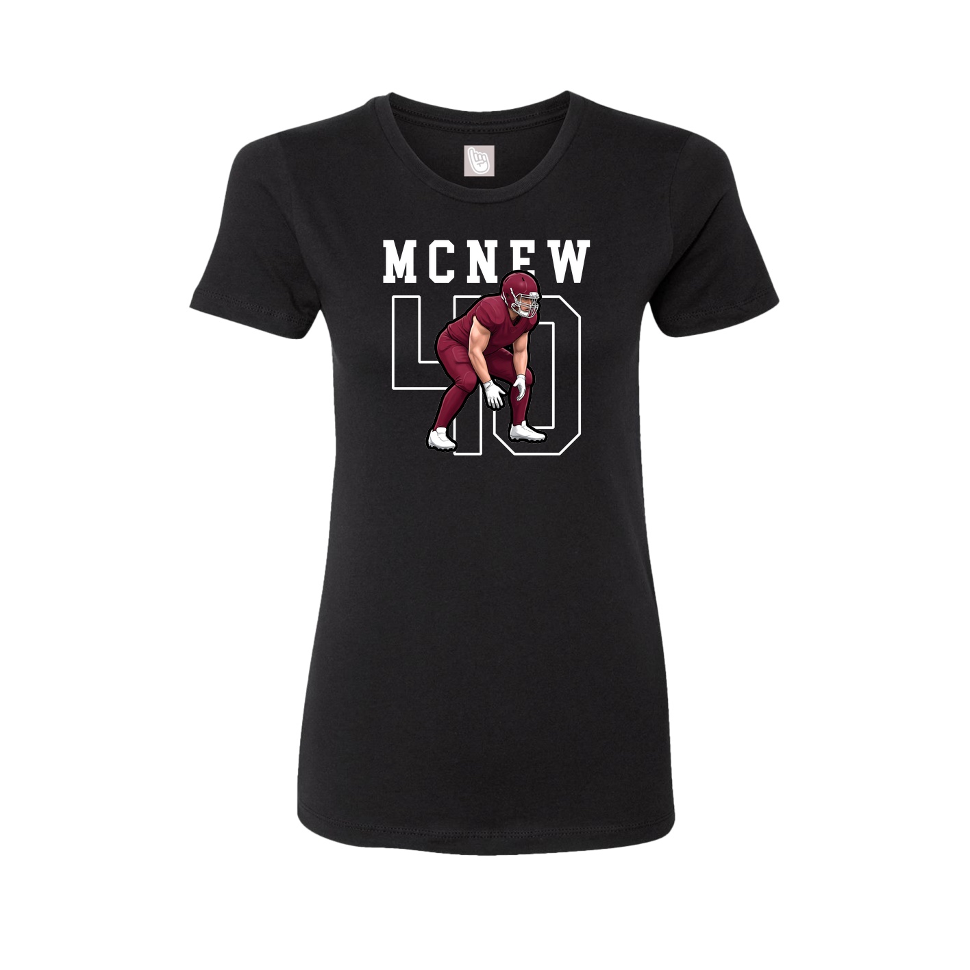 Fitted Women's Tee — Shirsey in Black