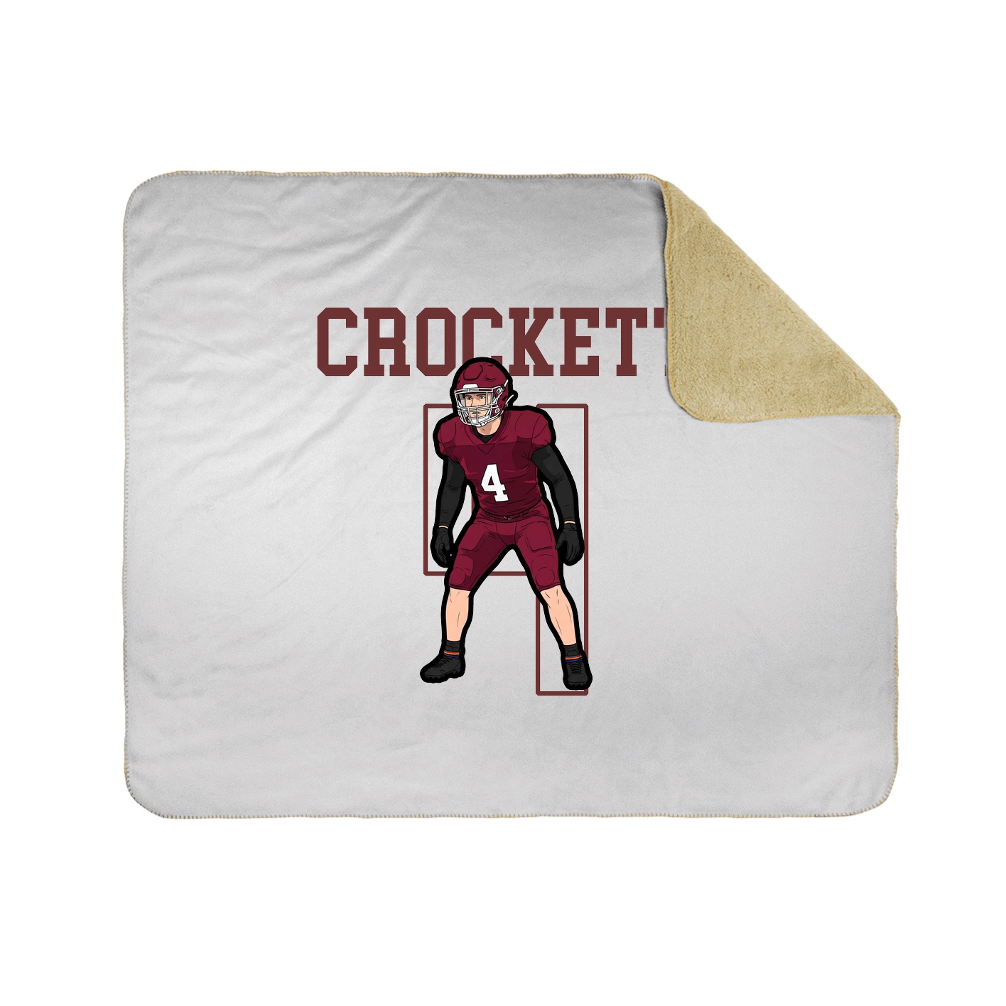 50x60 Sherpa Lined Throw Blanket