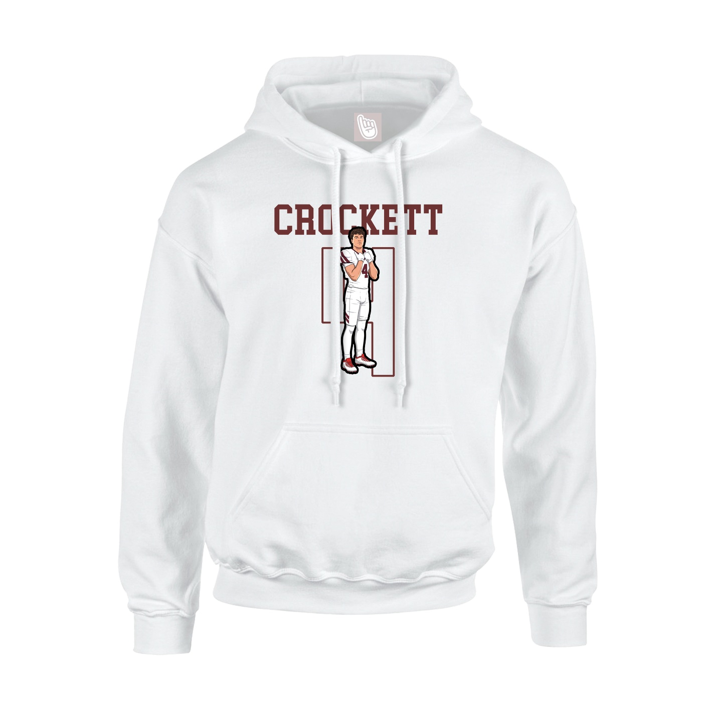 Hoodie — Shirsey in White