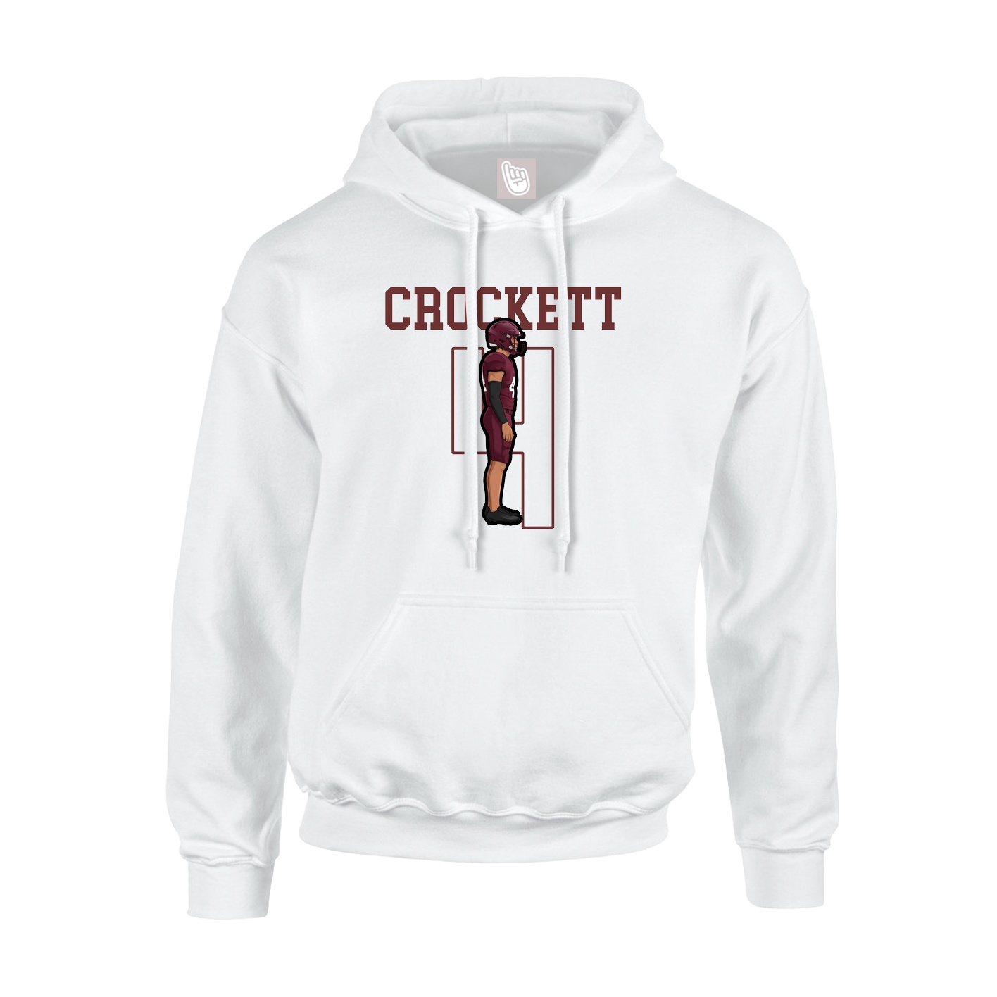 Hoodie — Shirsey in White