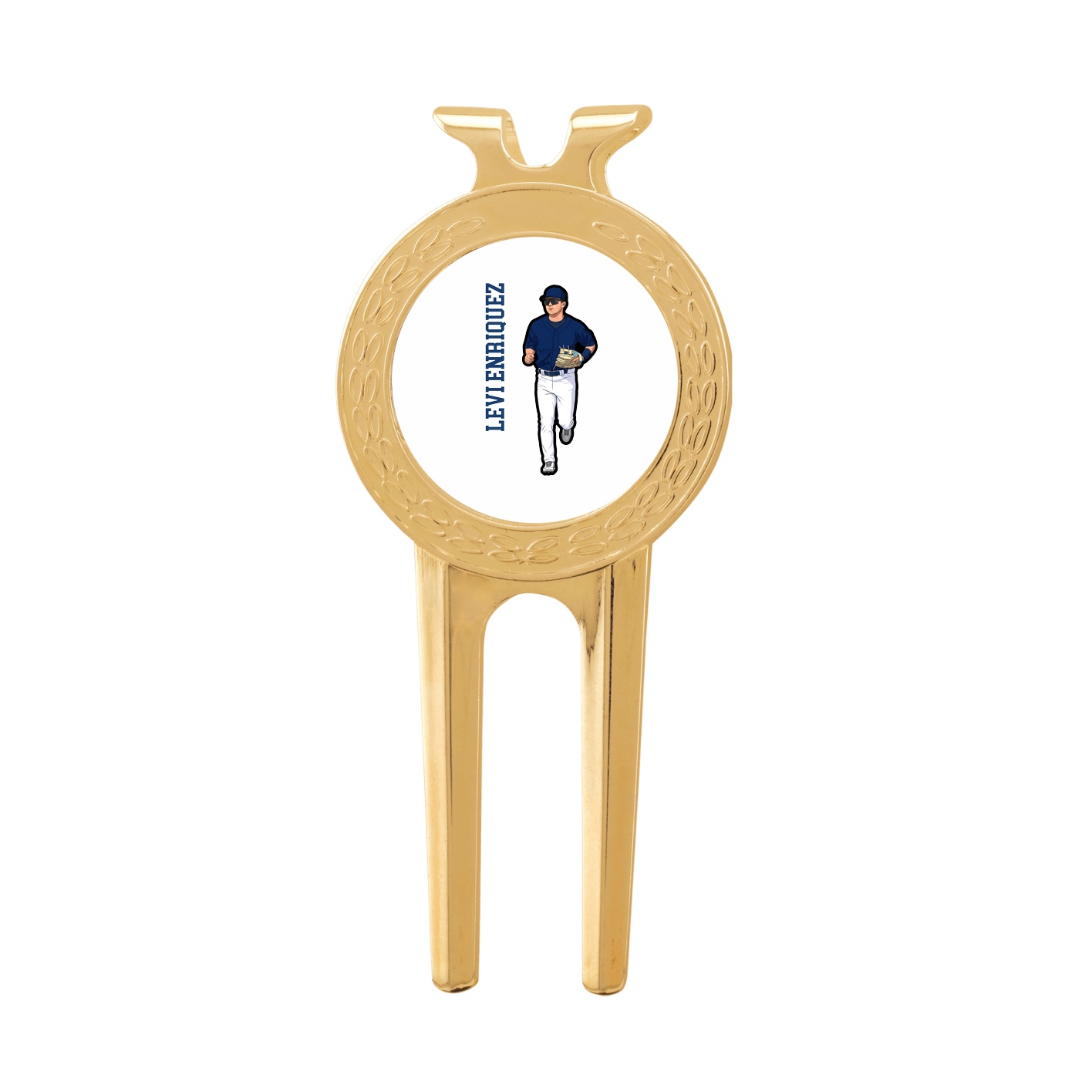 Divot Tool with Ball Marker — Name Vertical in Classic