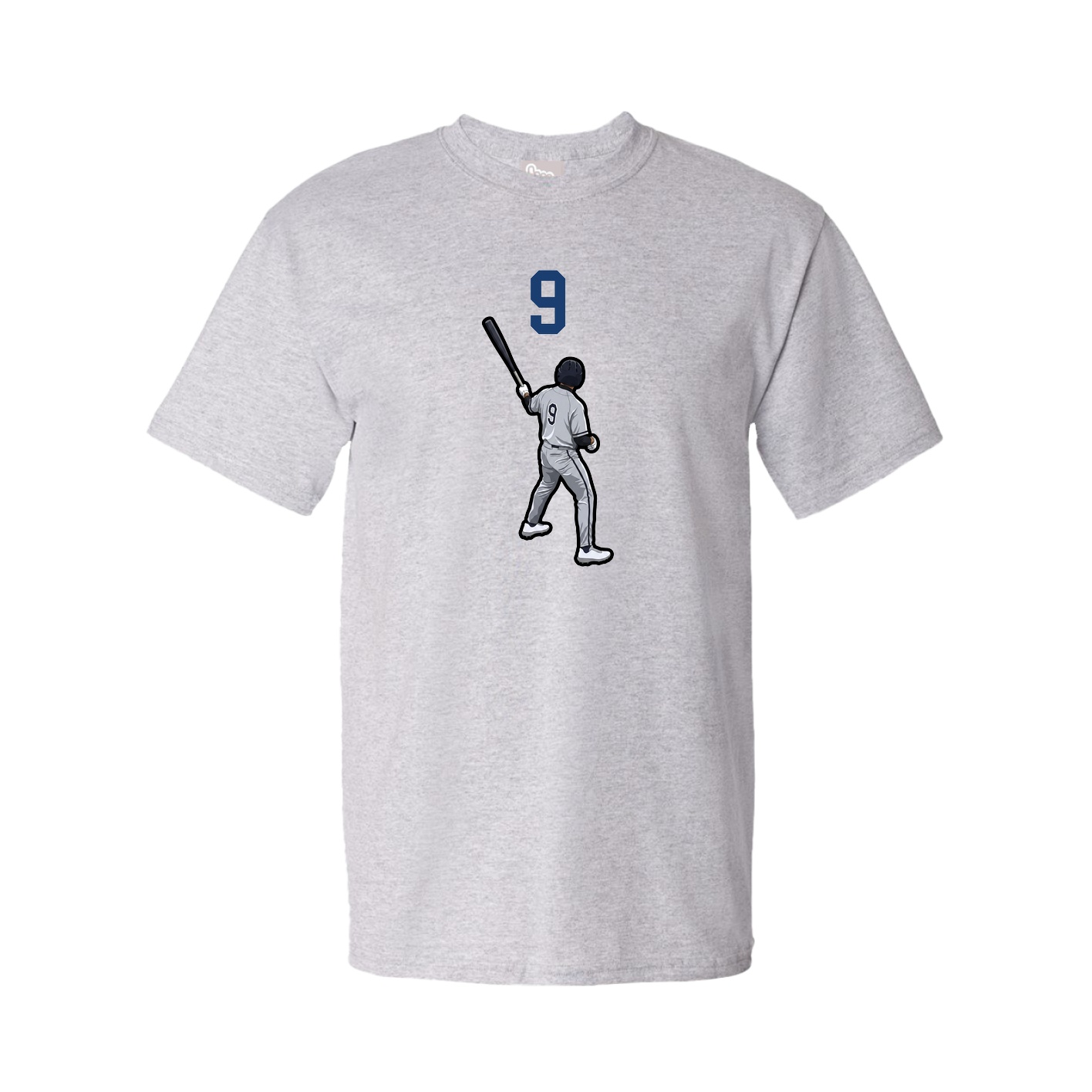 Tee — Number Top in Grey