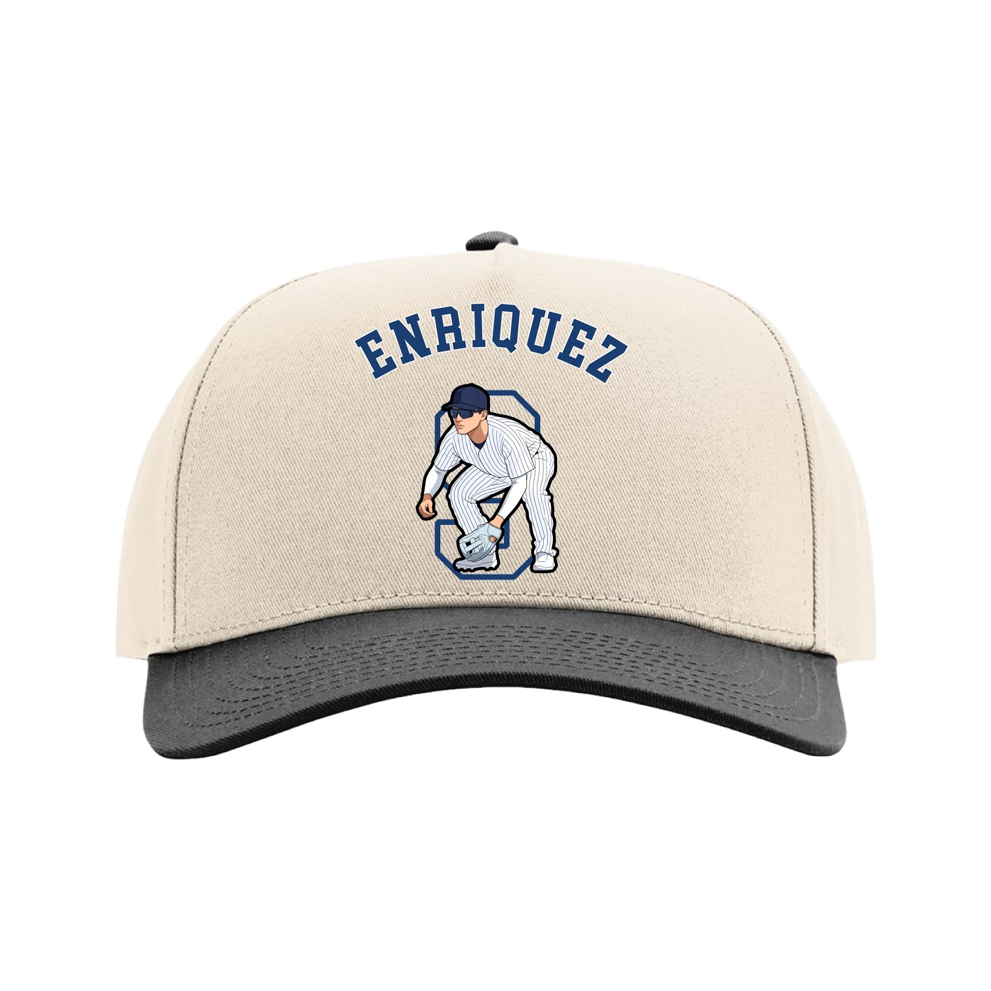 Full Fabric Five-Panel Champ Cap
