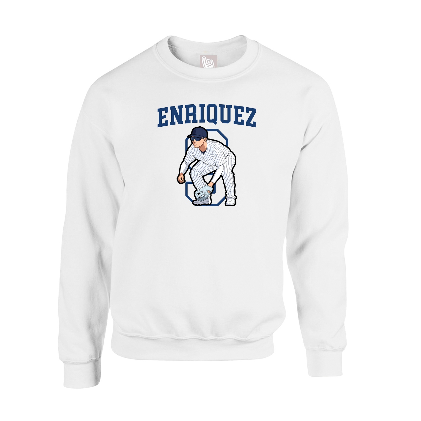 Fleece Crew — Shirsey in White