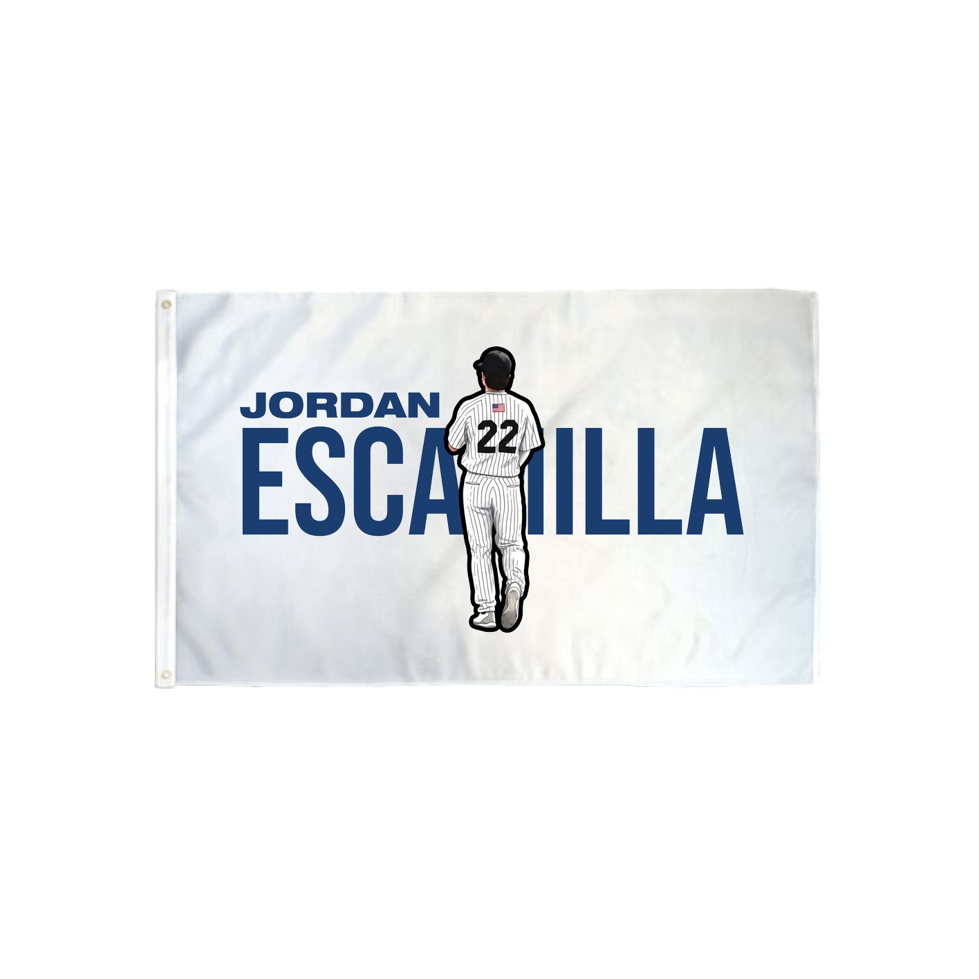 3x5 Flag — Player Name in Classic