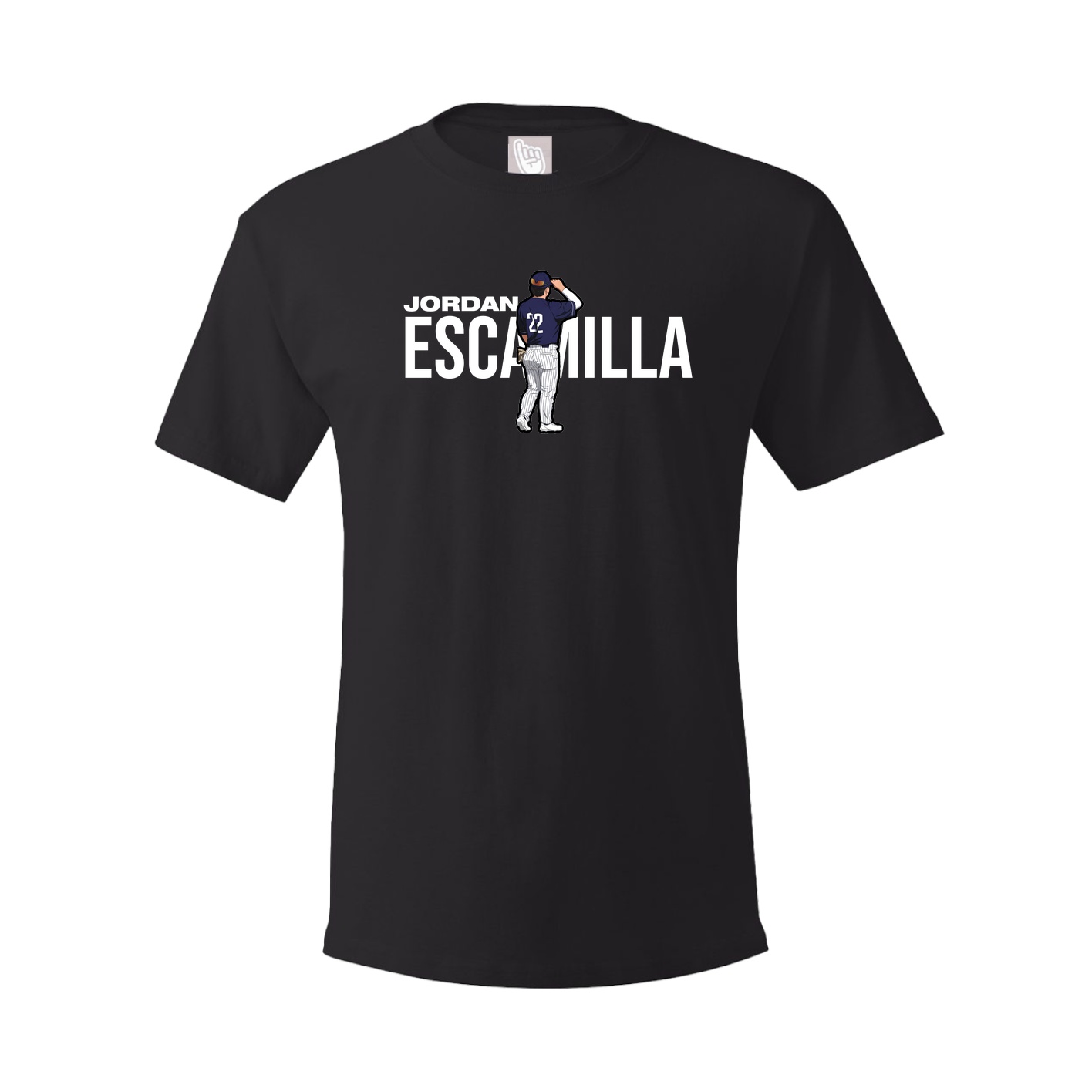 Youth Tee — Player Name in Black