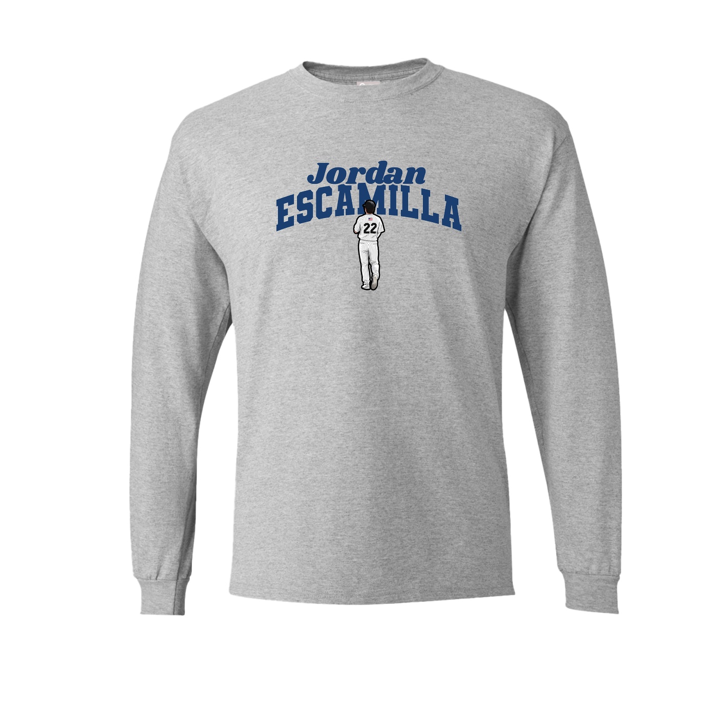 Long Sleeve Tee — Signature Arch in Grey