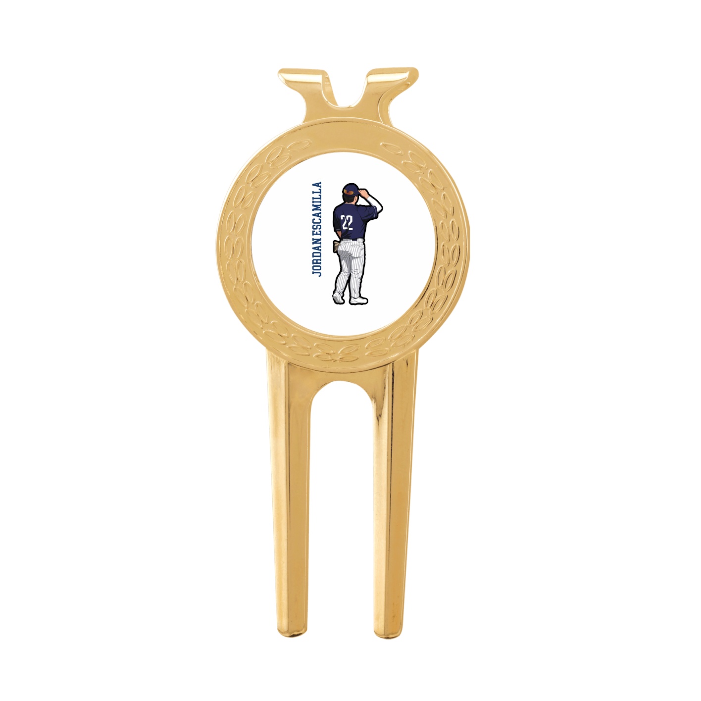 Divot Tool with Ball Marker — Name Vertical in Classic