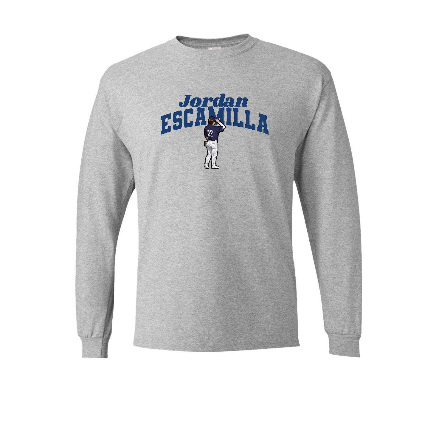 Long Sleeve Tee — Signature Arch in Grey
