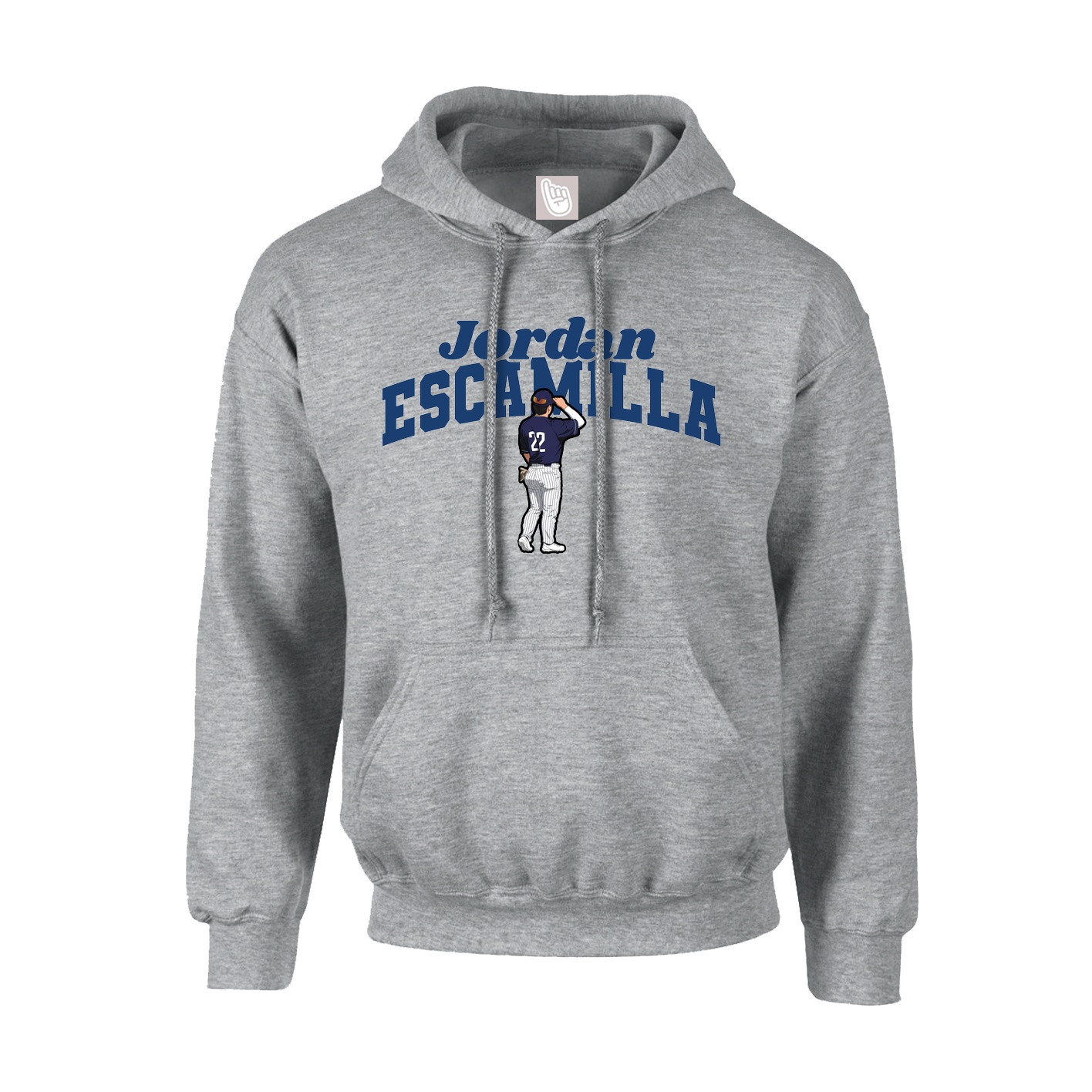 Hoodie — Signature Arch in Grey